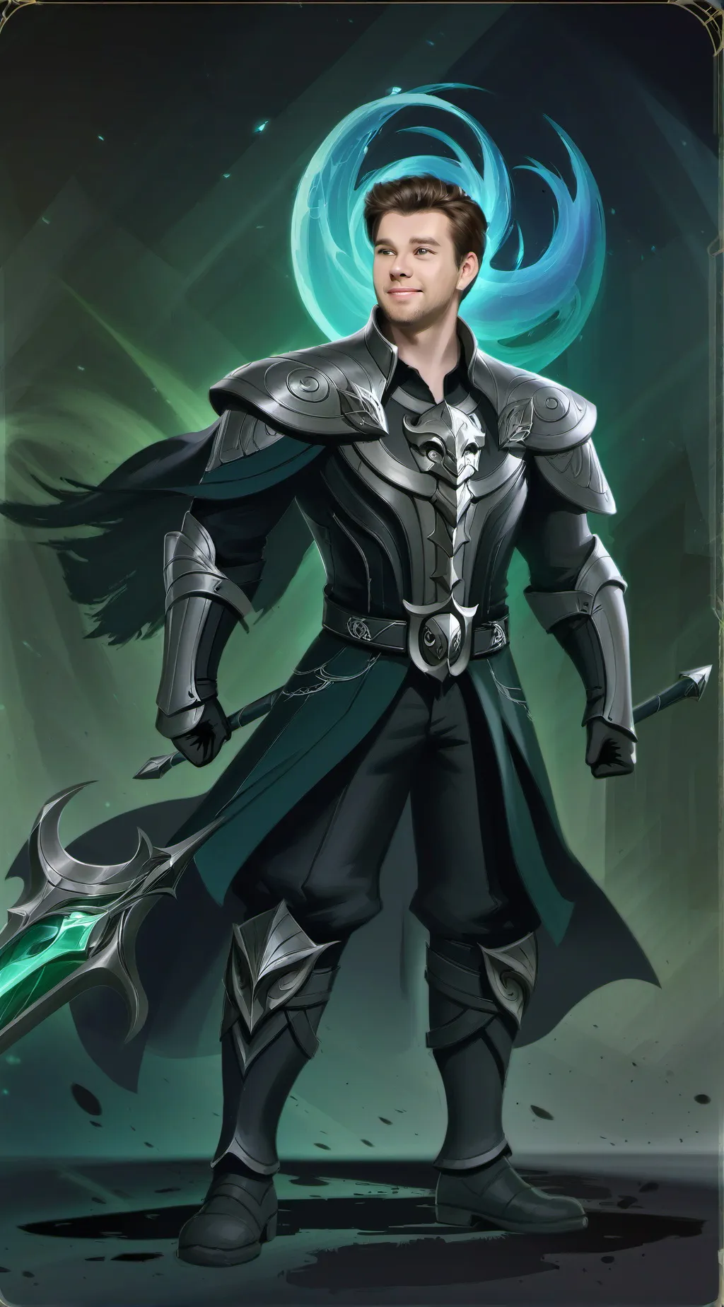 ai character: Brandon Frazier background