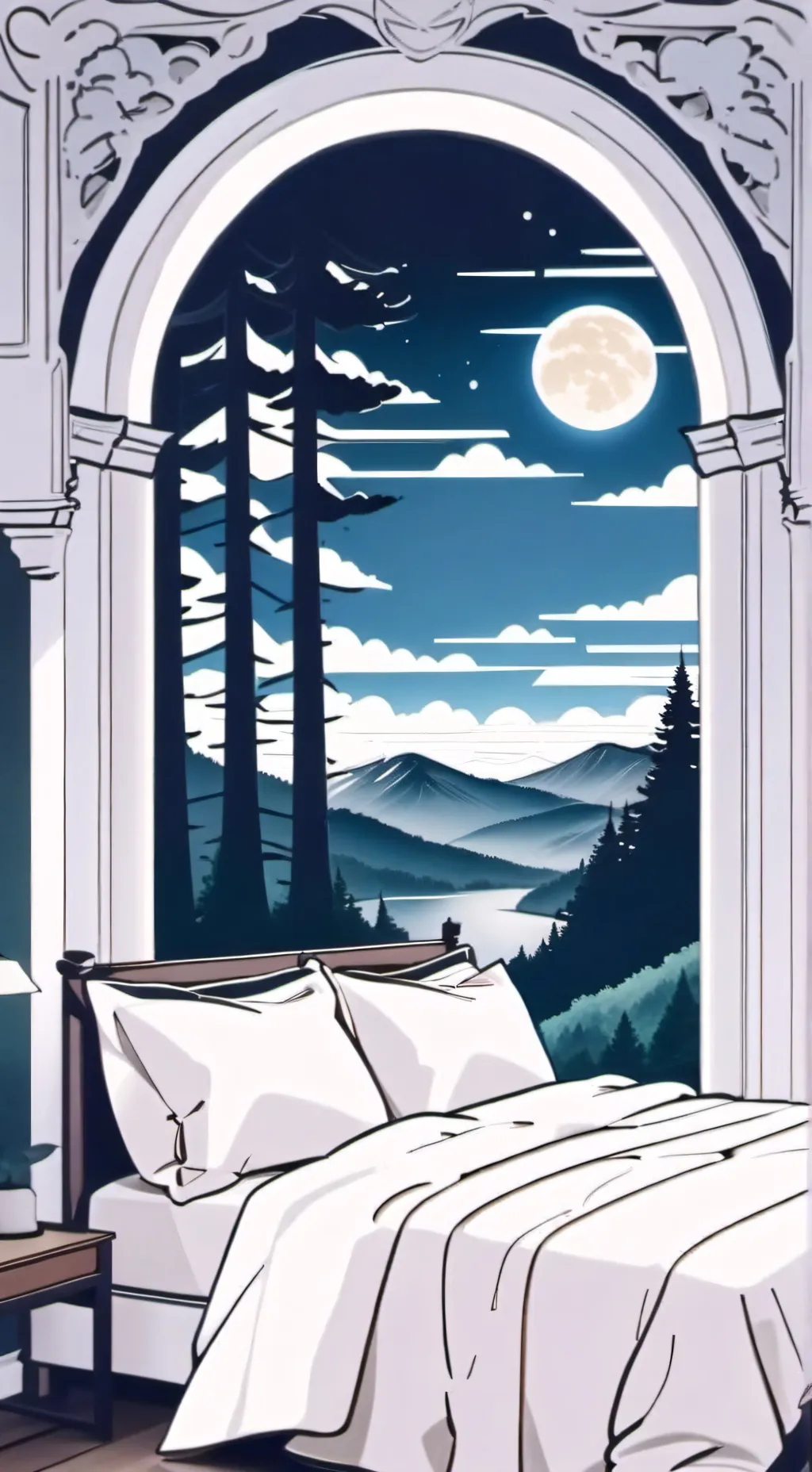 ai character: bluelock sleepover background