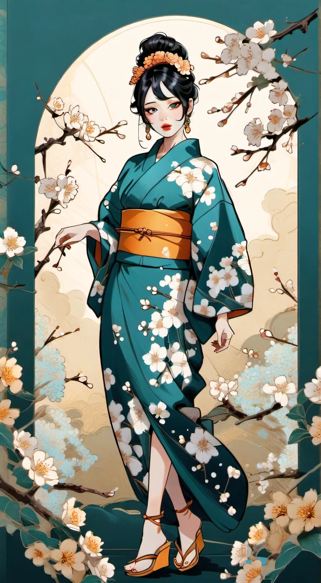 ai character: kaya background