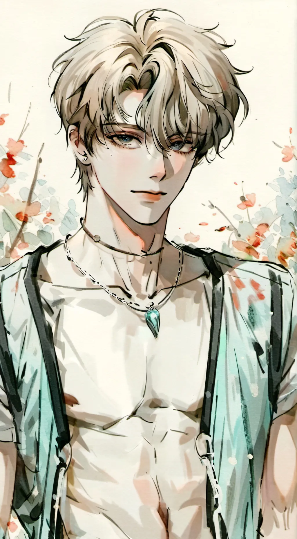 ai character: •~ Zęķæ ~• background