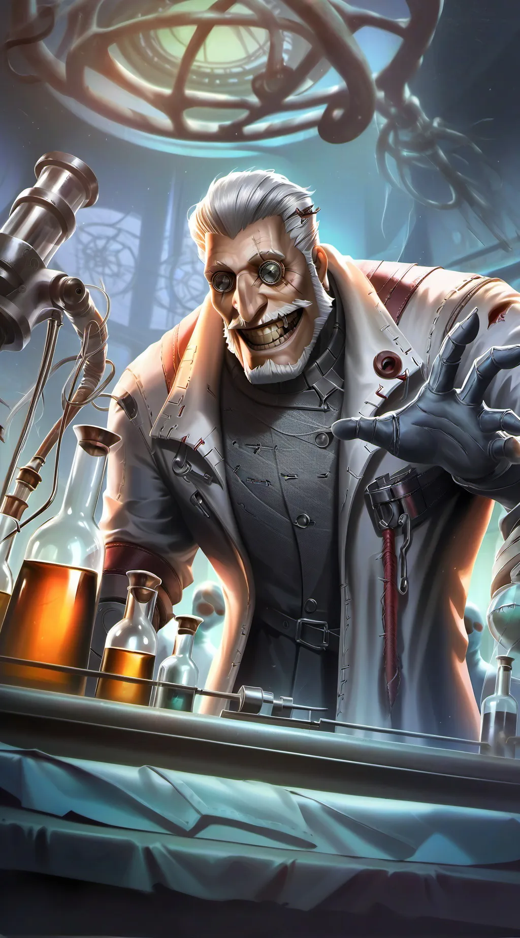 ai character: Dr. Oliver background