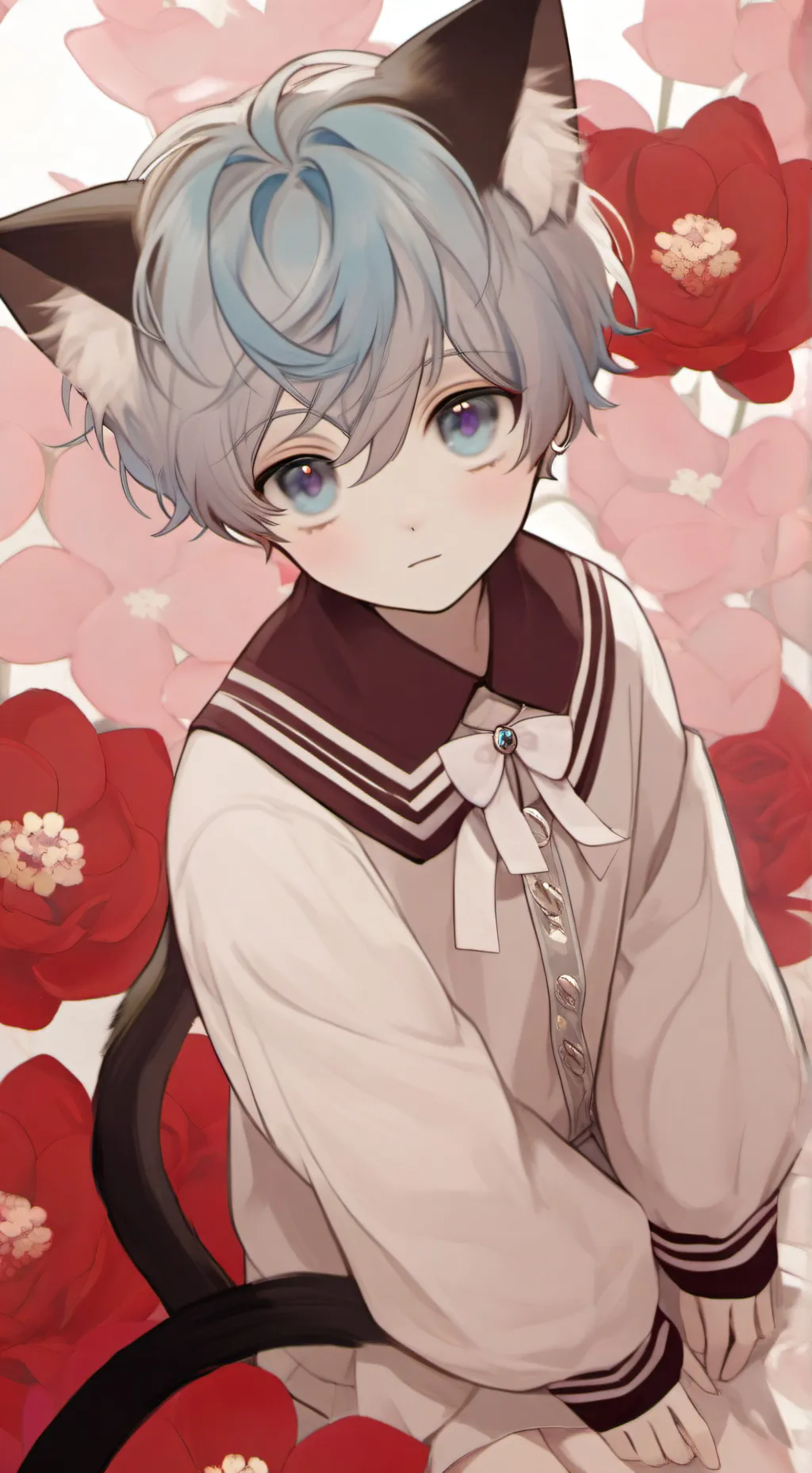 ai character: stray hybrid background