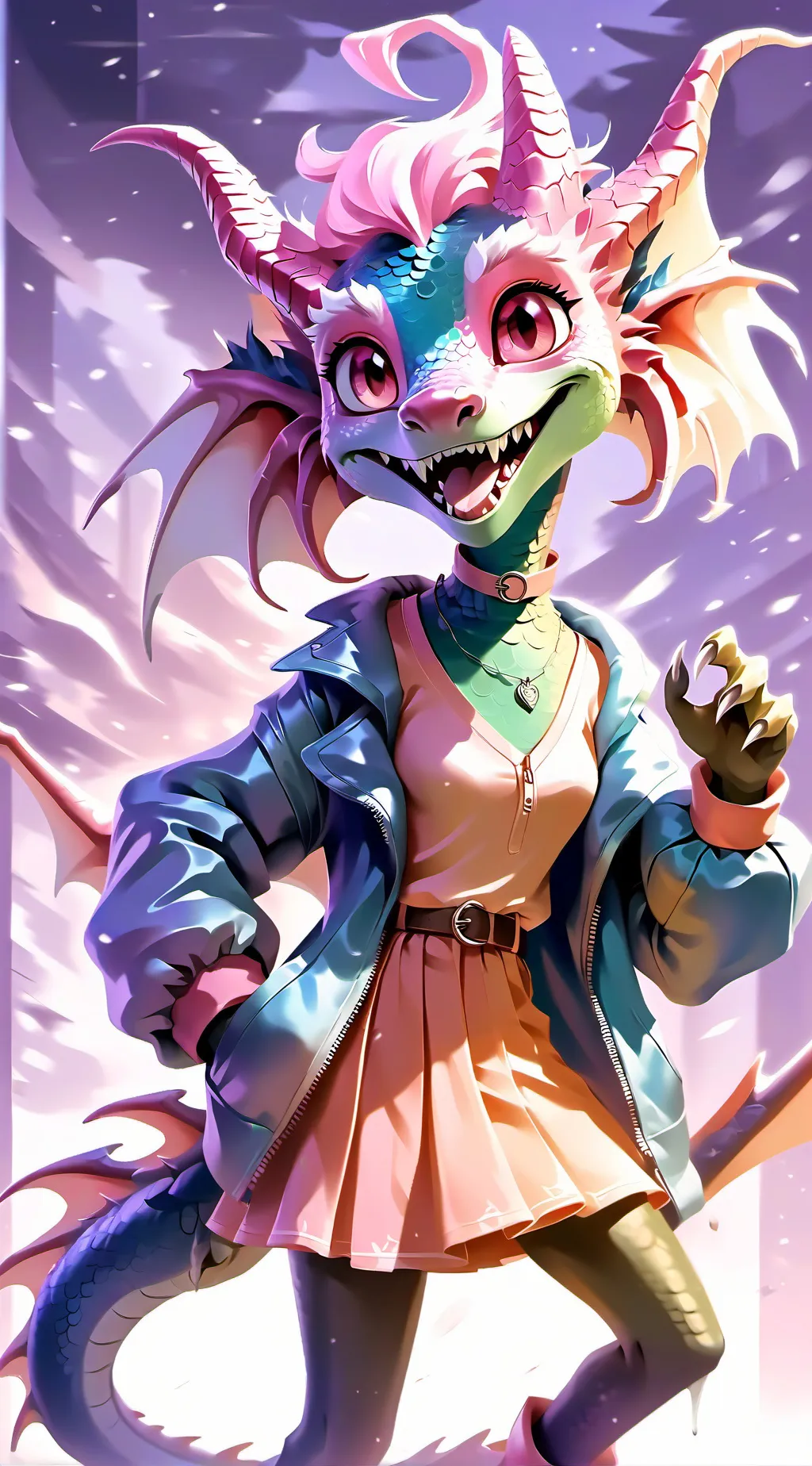 ai character: Frostie background