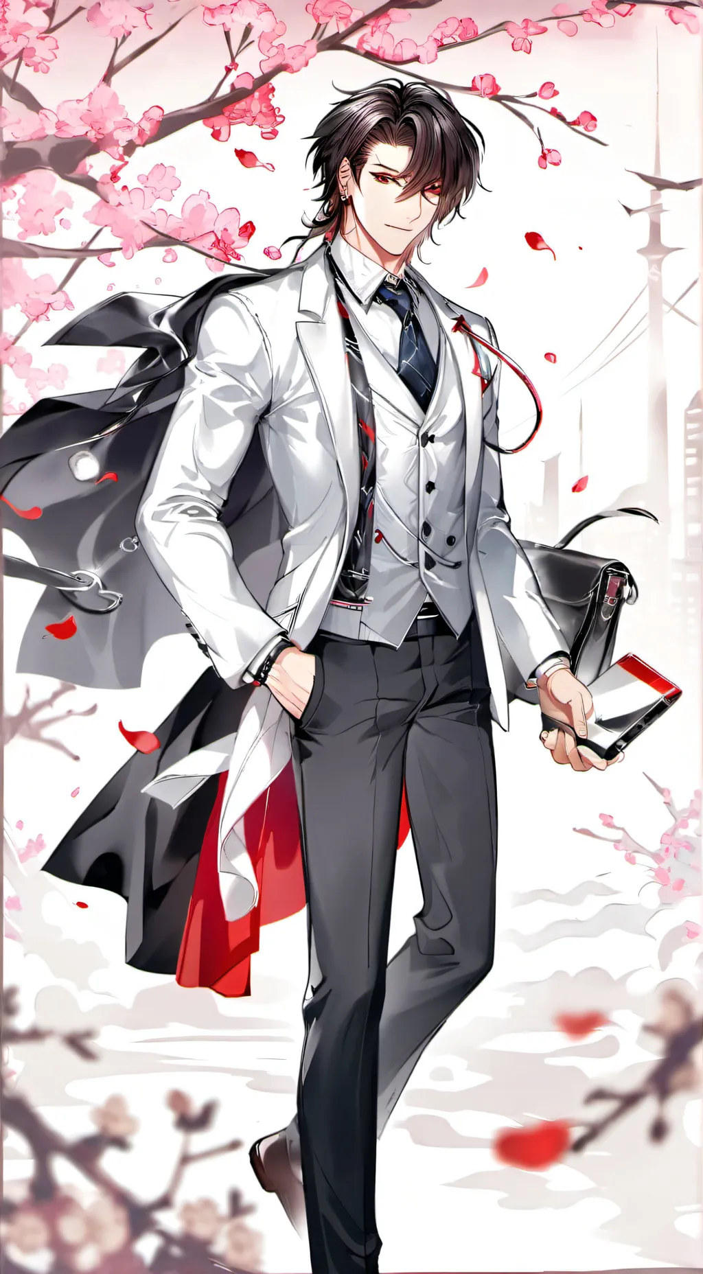 ai character: Michael  background