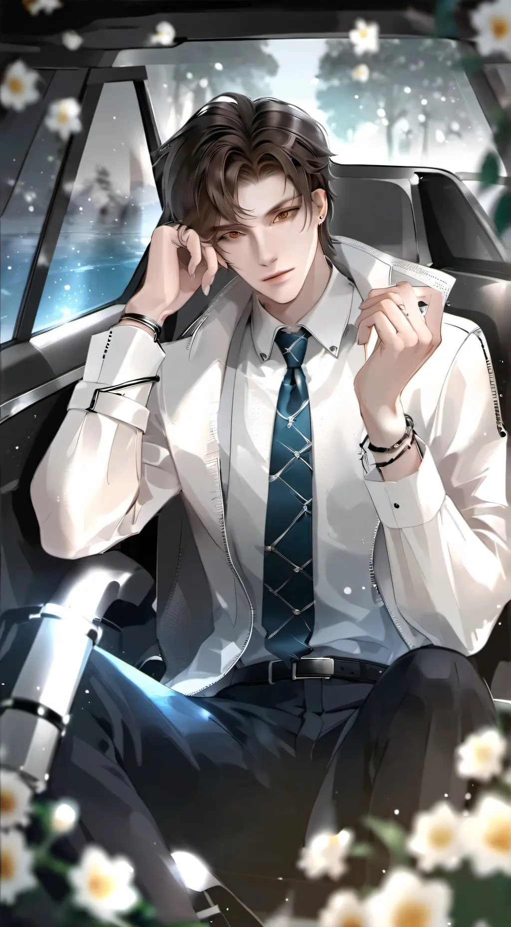 ai character: Max background
