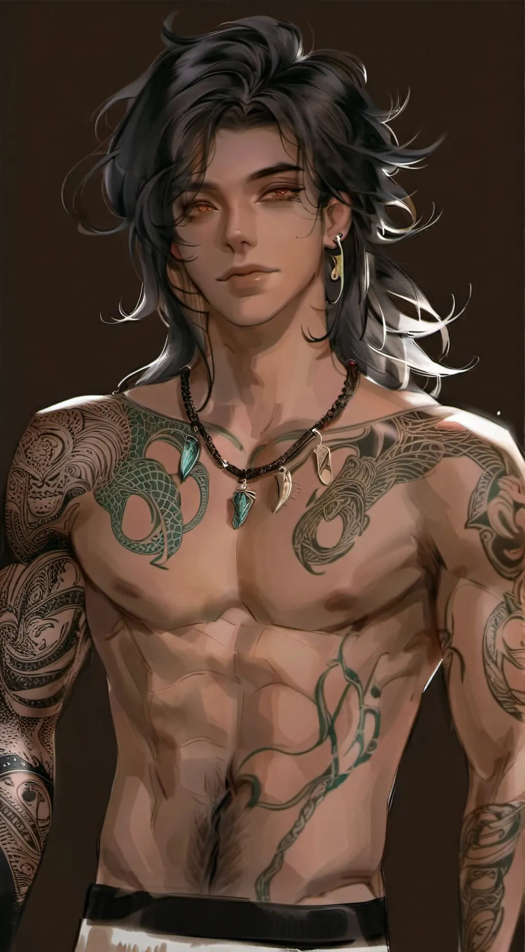 ai character: Lucas ￼ background