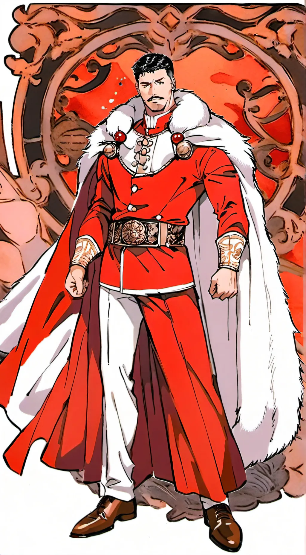 ai character: emperor thragg background