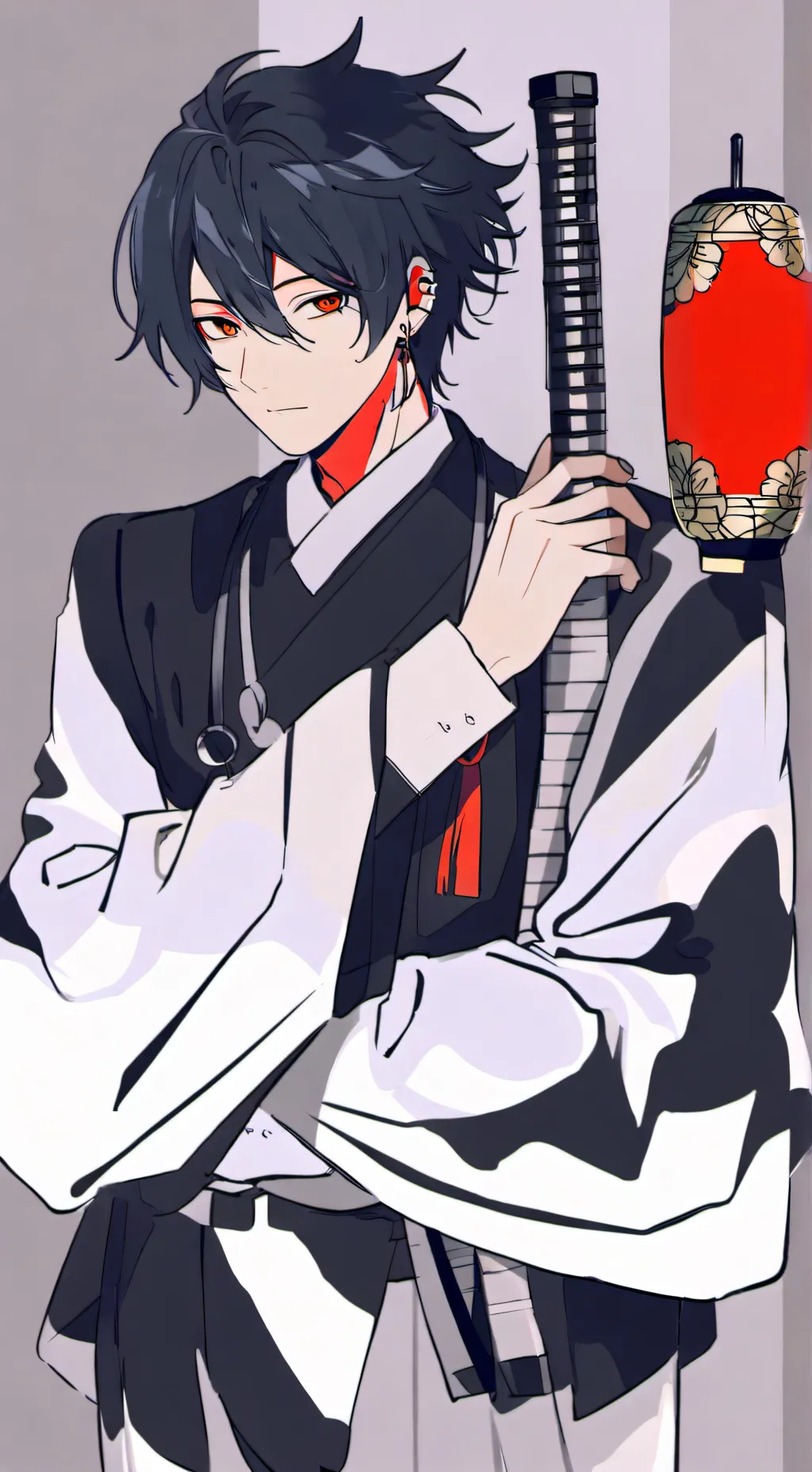 ai character: Tanjiro Love Story background