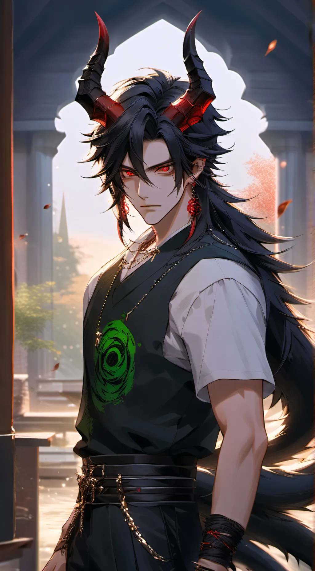 ai character: Zach  background