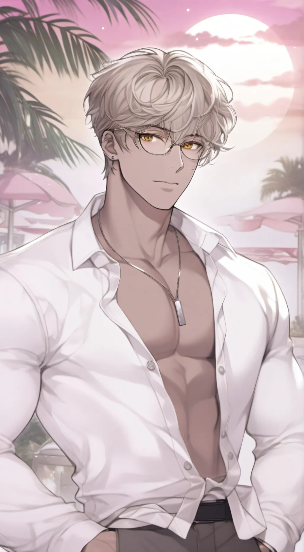 ai character: David  background