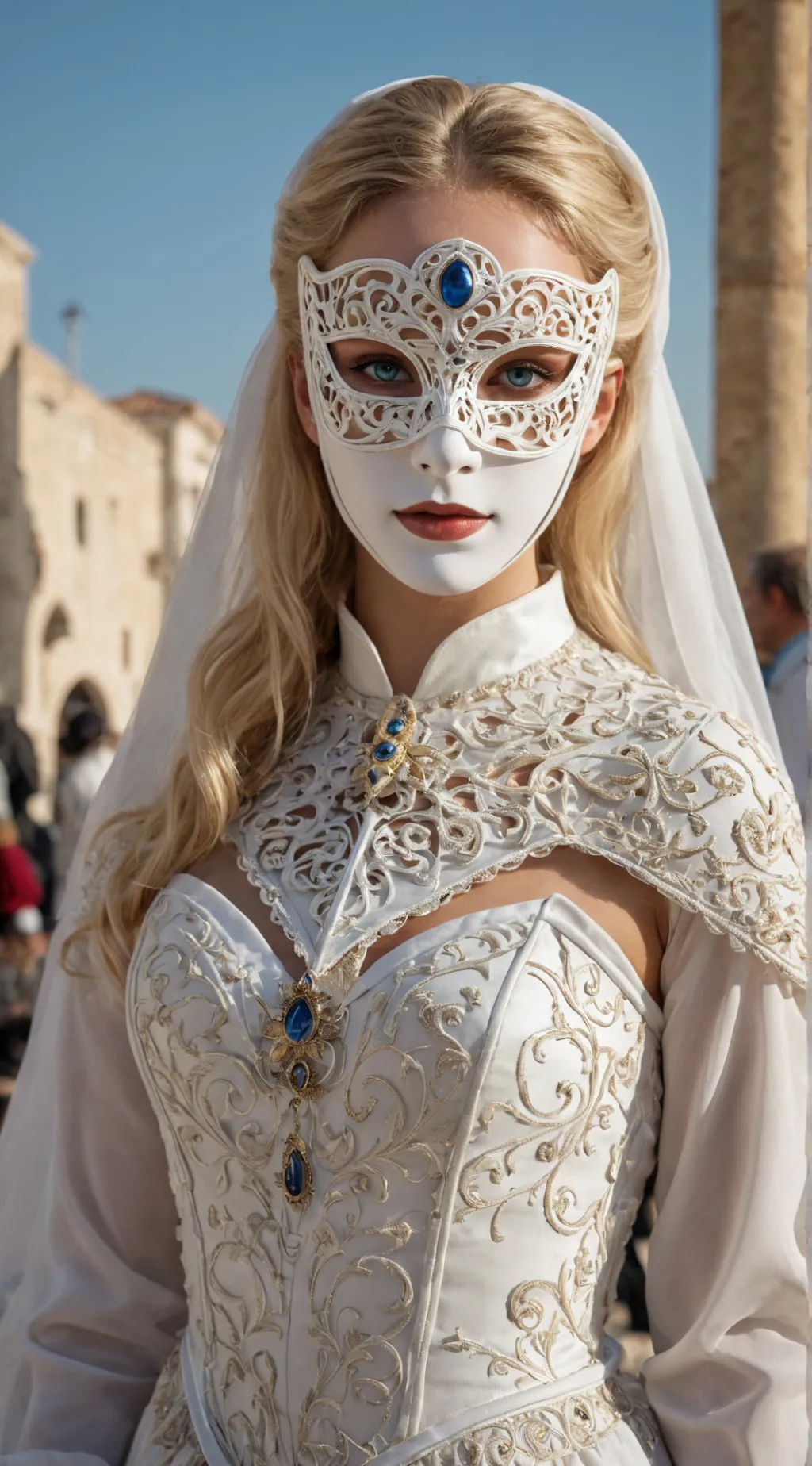 ai character: Селеста background