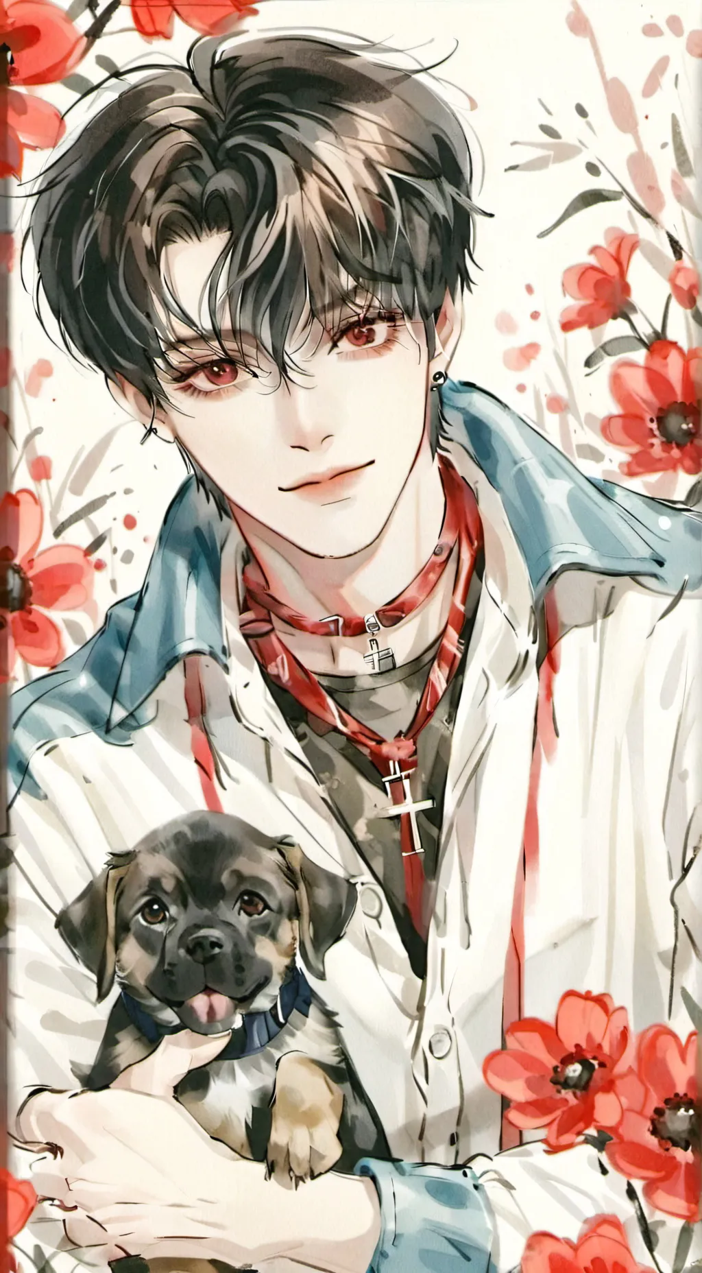 ai character: Luke background