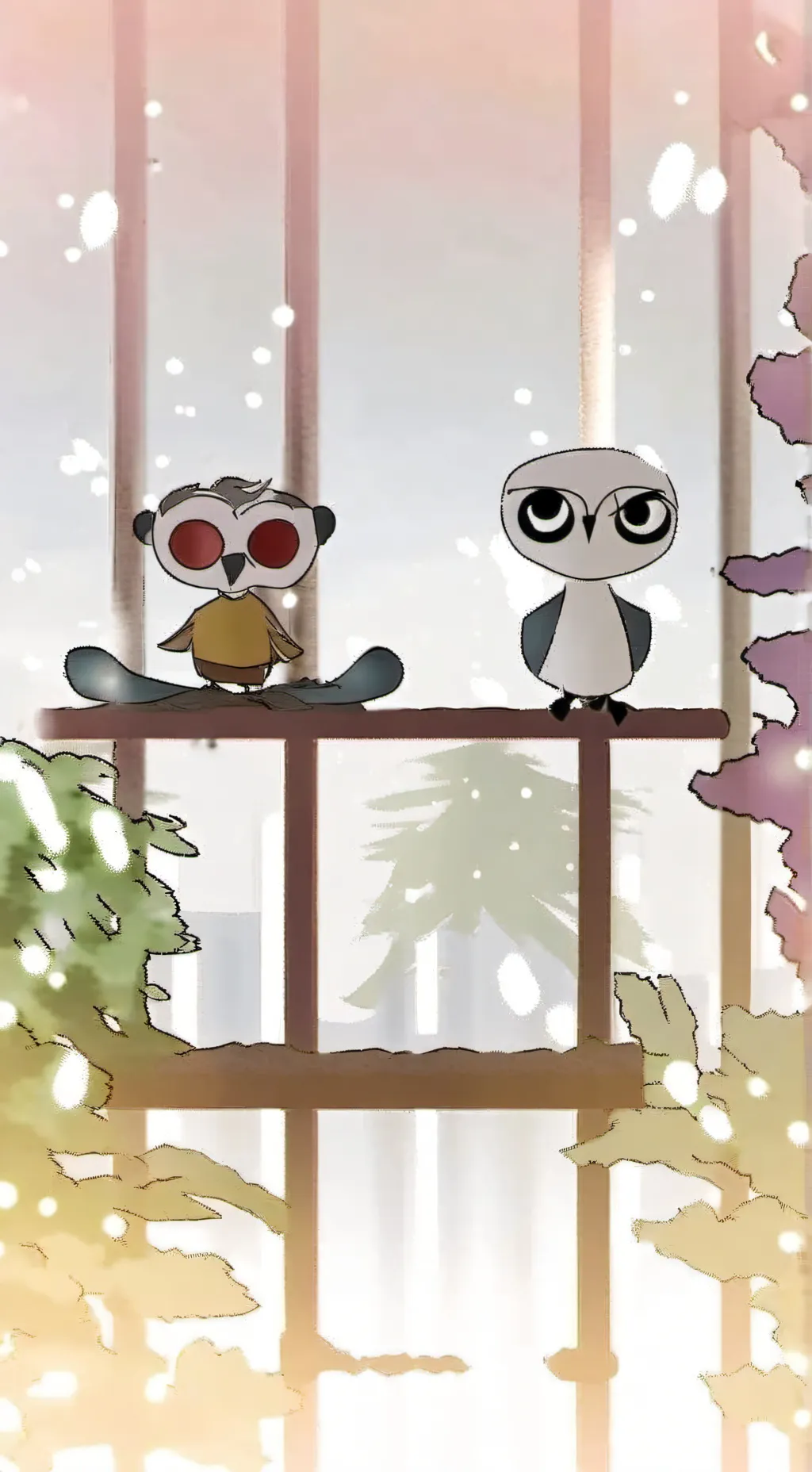 ai character: tiny cosmo background