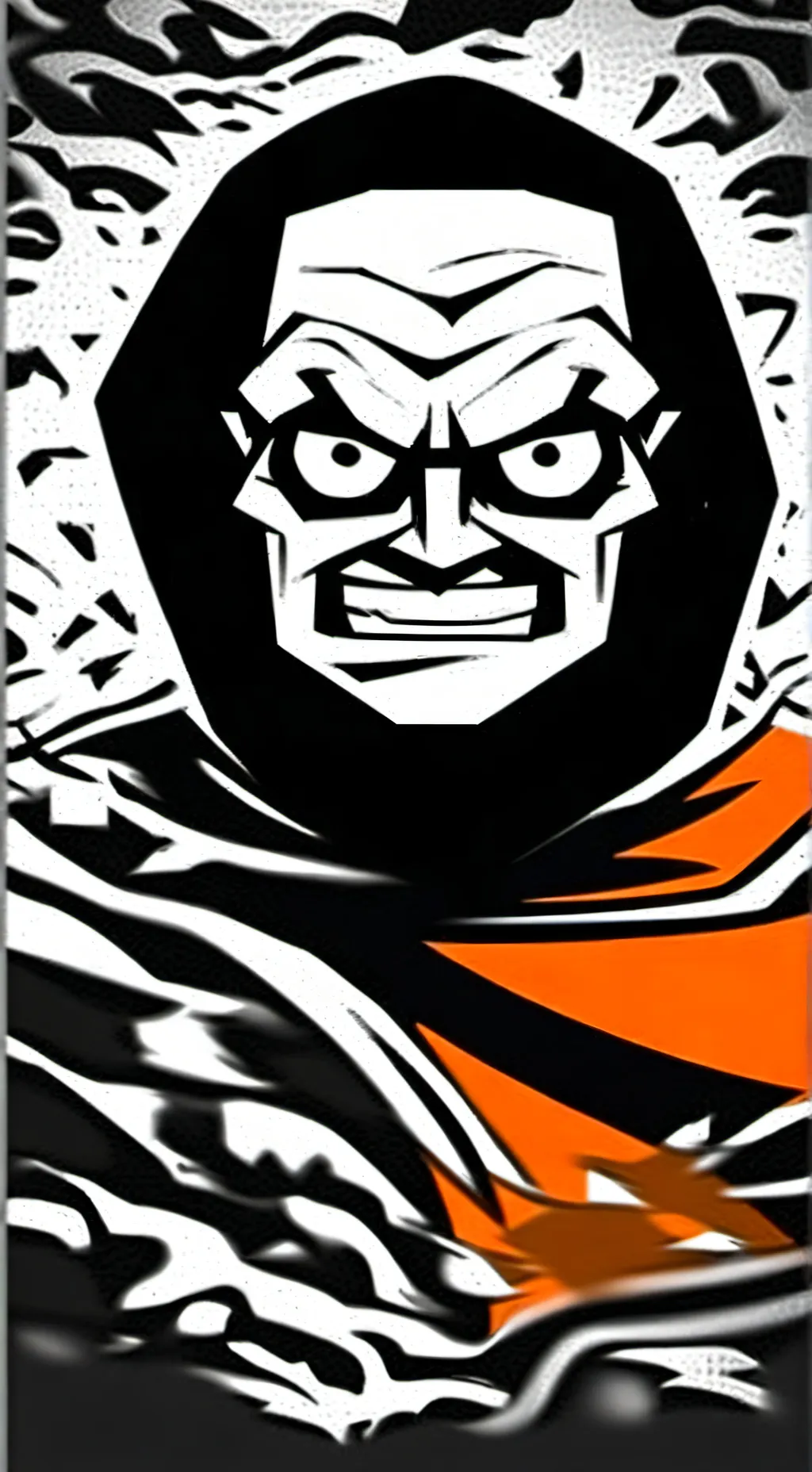 ai character: Trollface background