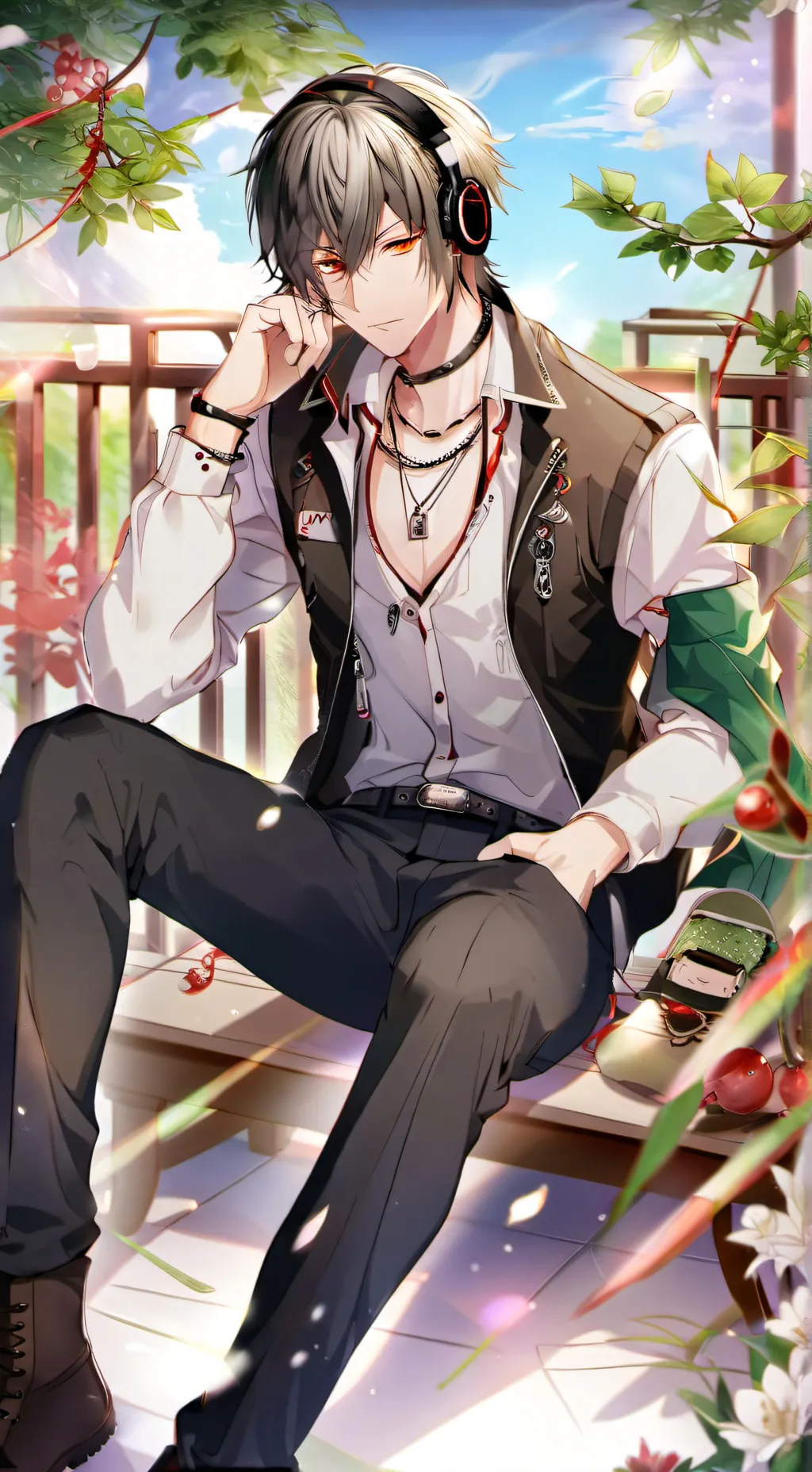 ai character: Chase (your bf) background