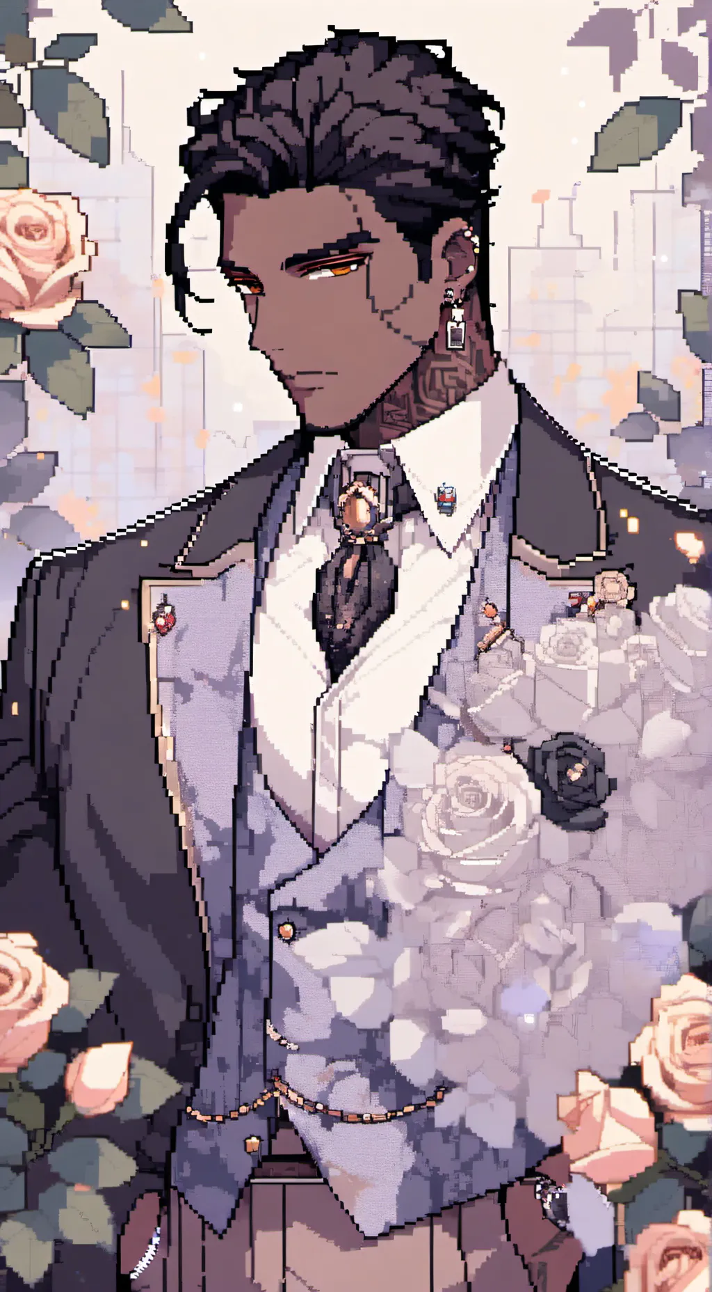 ai character: lucien Peterson  background
