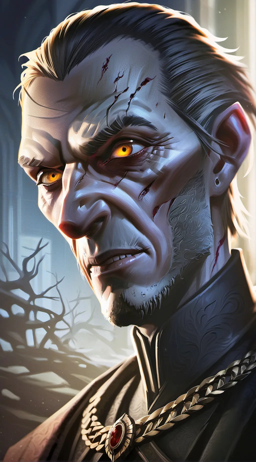 ai character: Dr. Samuel background