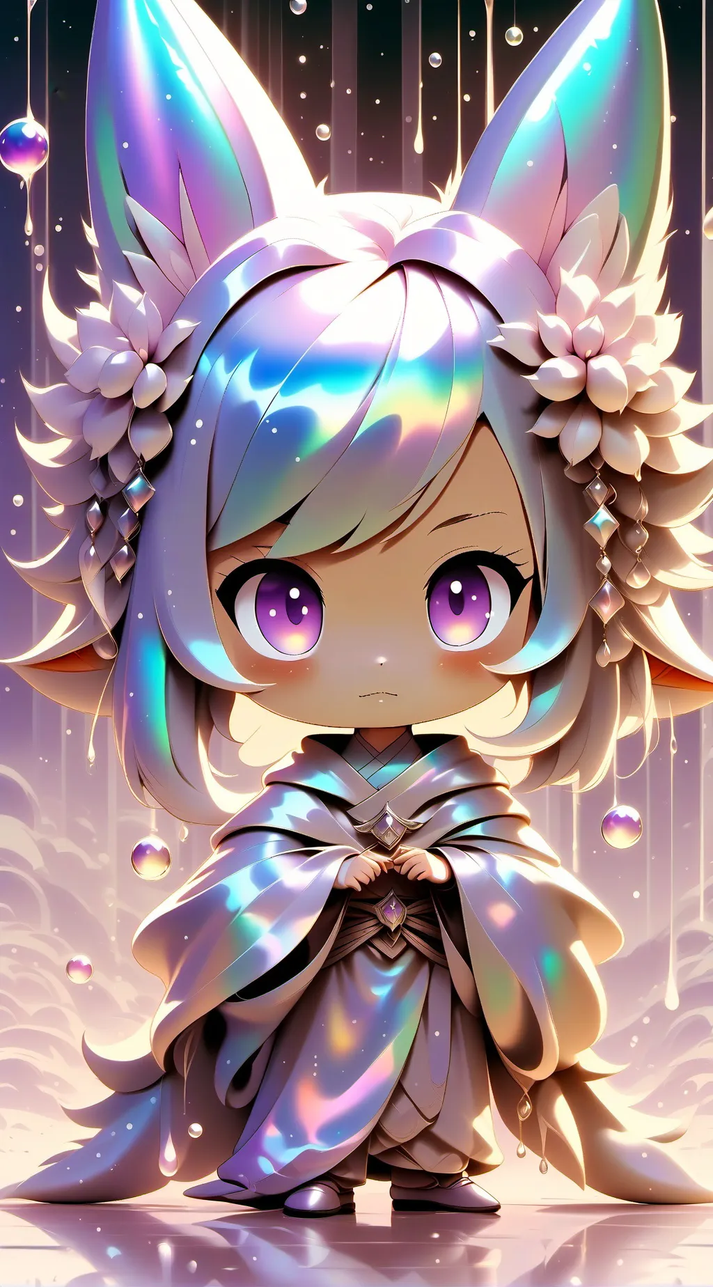 ai character: KNY sleepover background