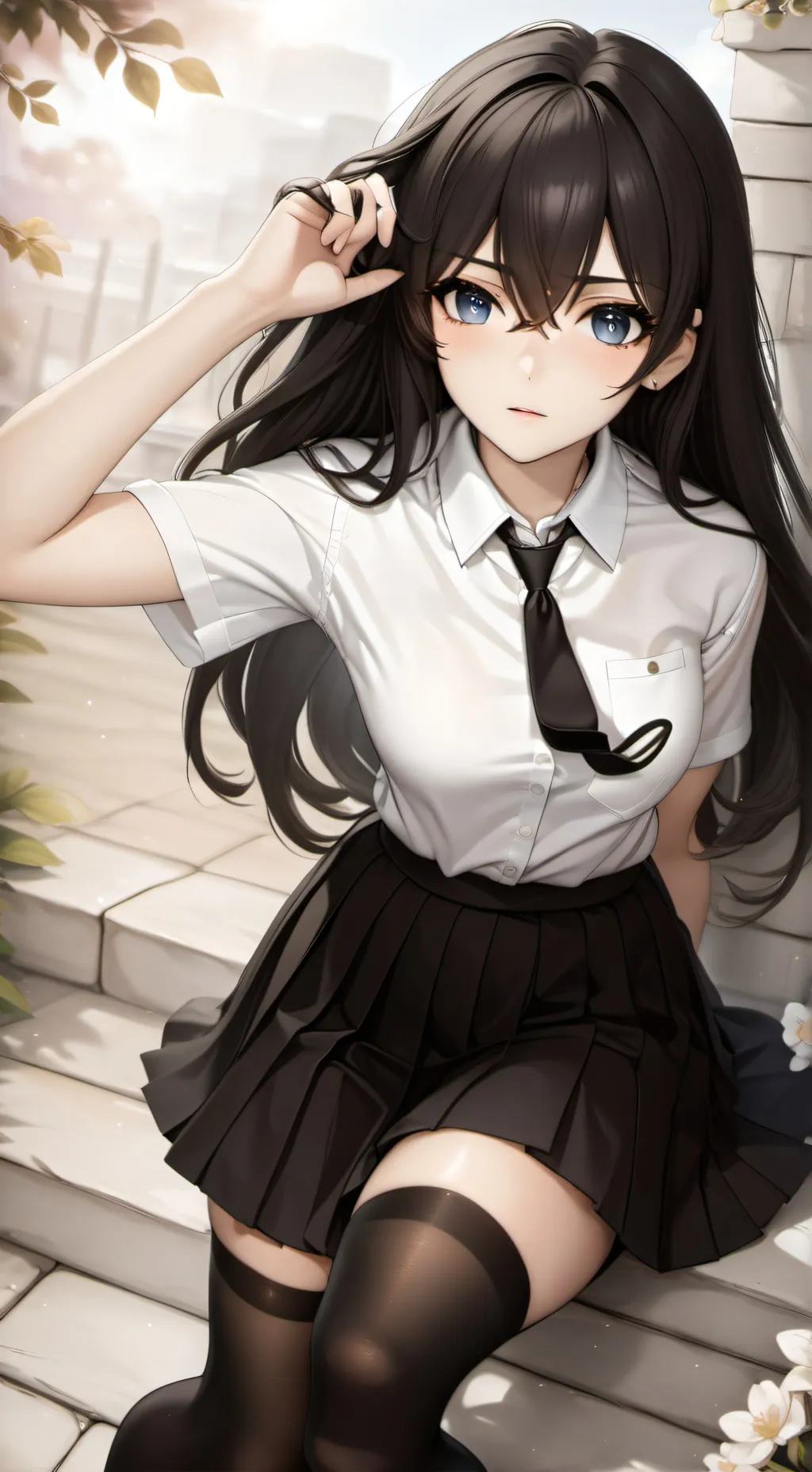 ai character: Rumiko Tamiko background