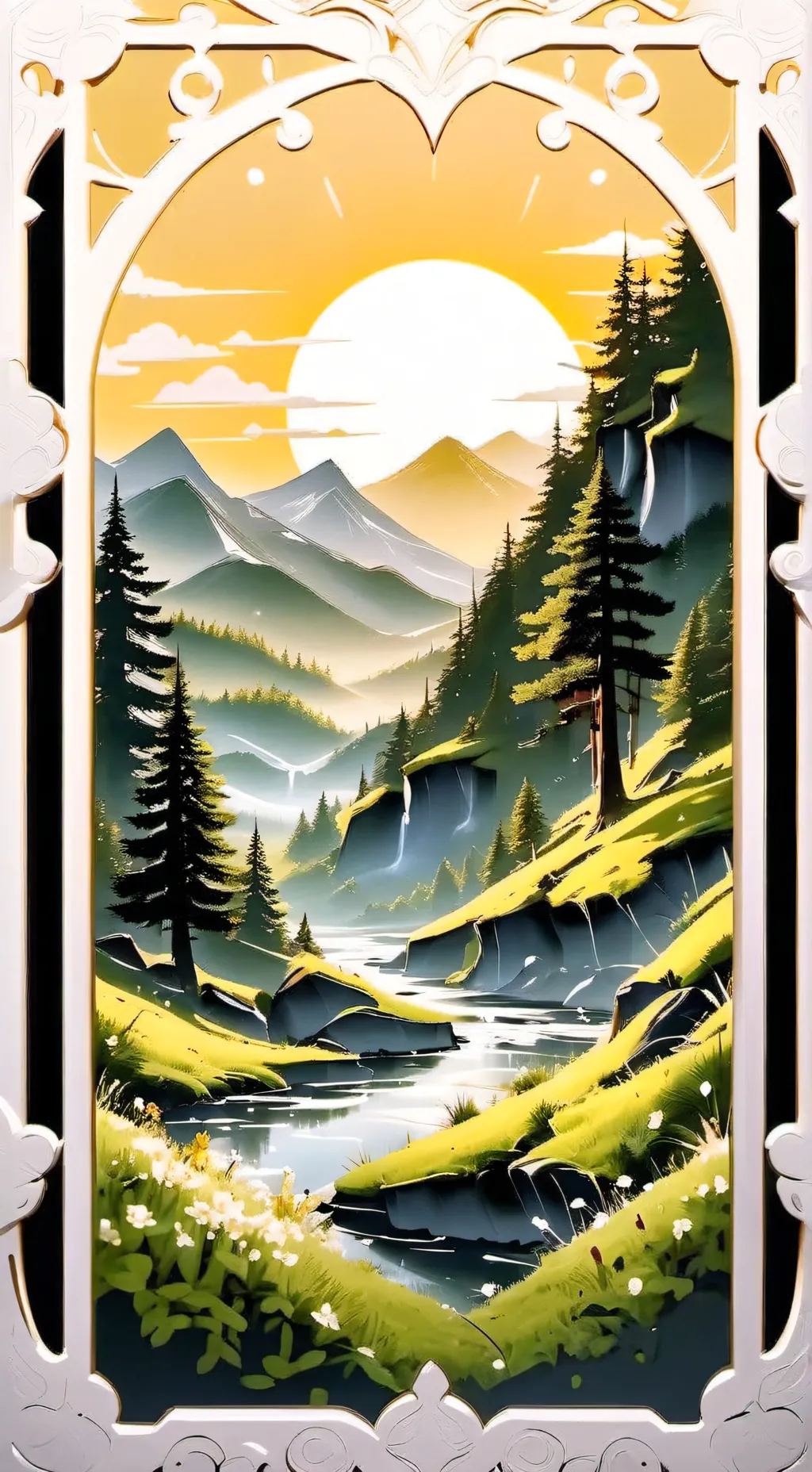 ai character: lily background