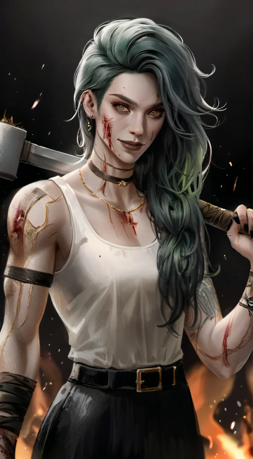 ai character: romainia background