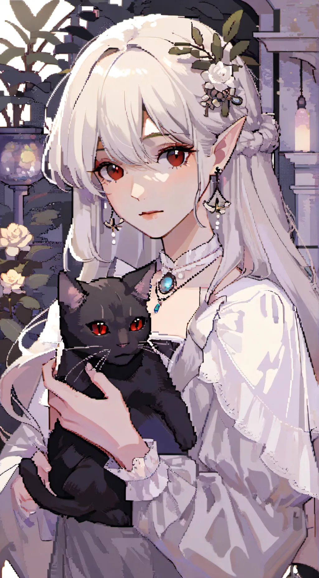 ai character: Nevaeh background
