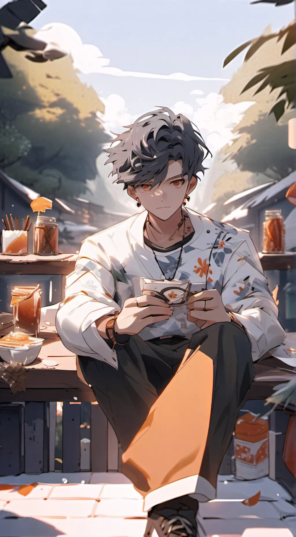 ai character: javier background