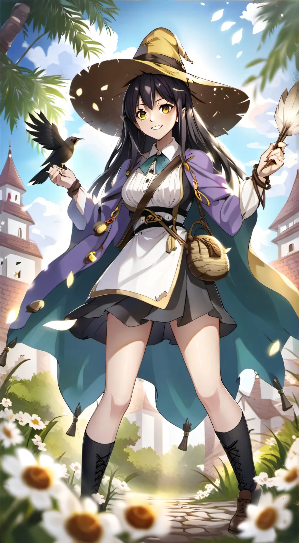 ai character: Mika background