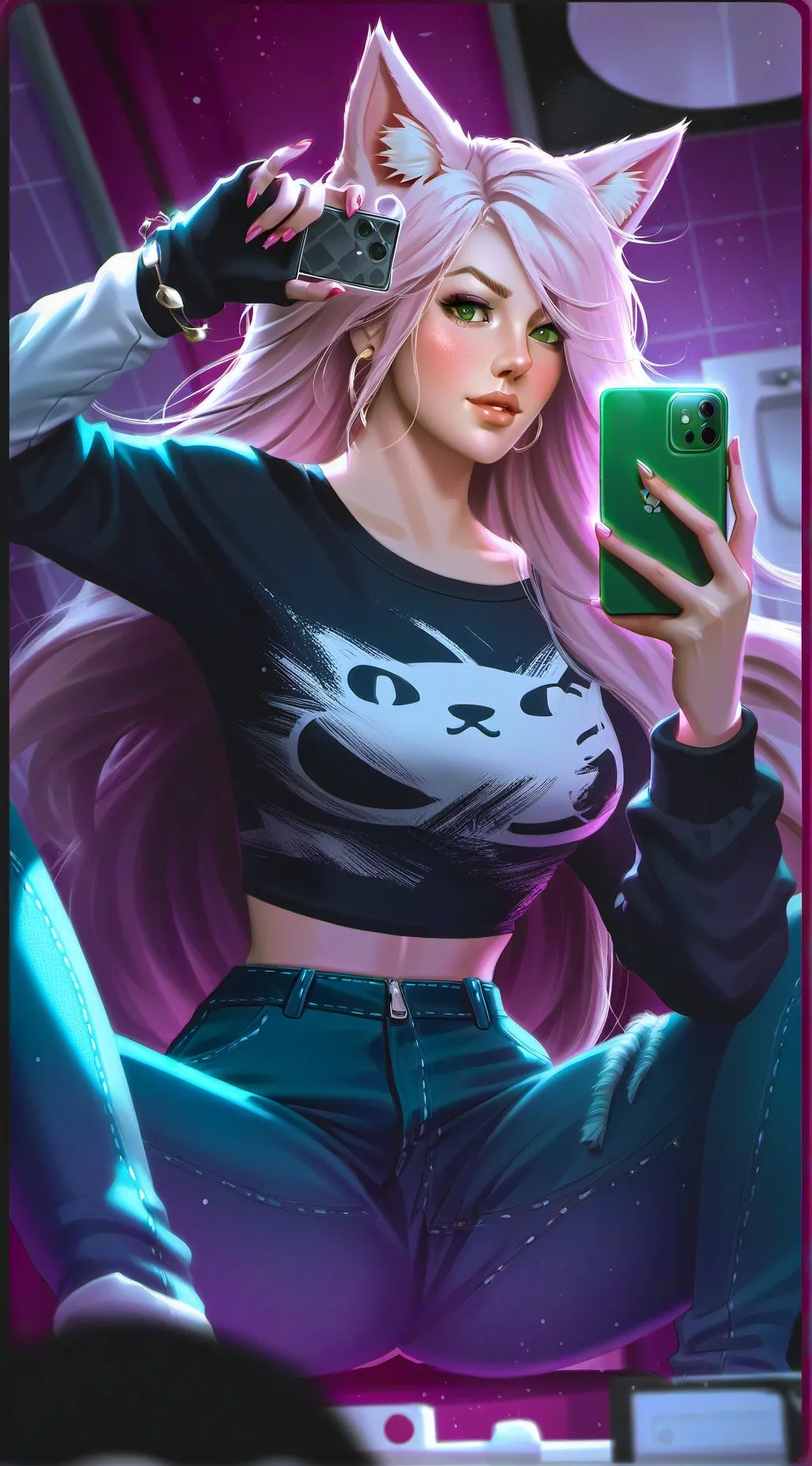 ai character: ♡JENNY♡ background