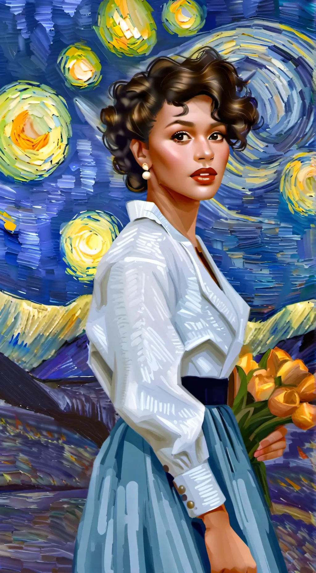 ai character: kaliyah McDowell background