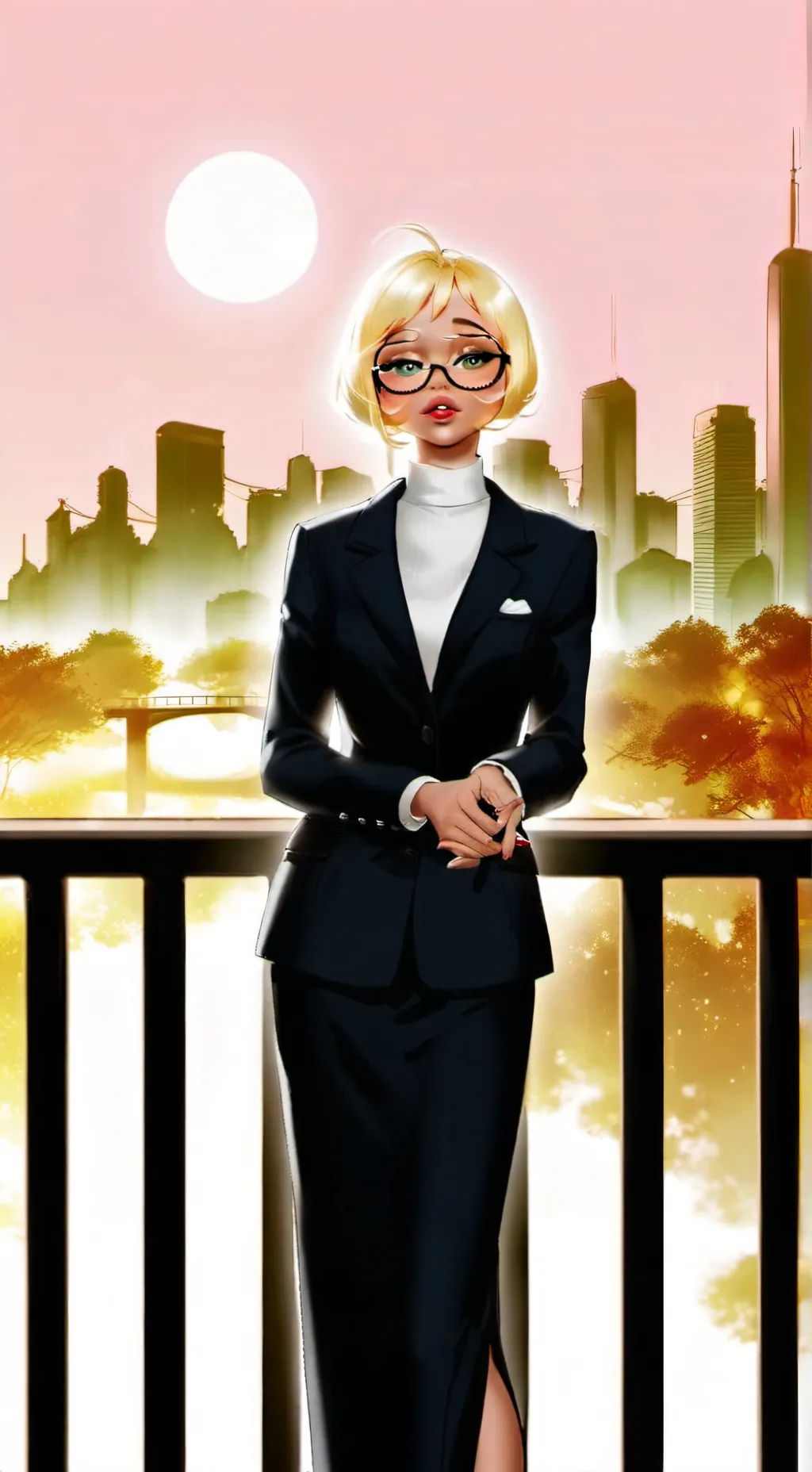 ai character: ☆Dandys Word ☆ background