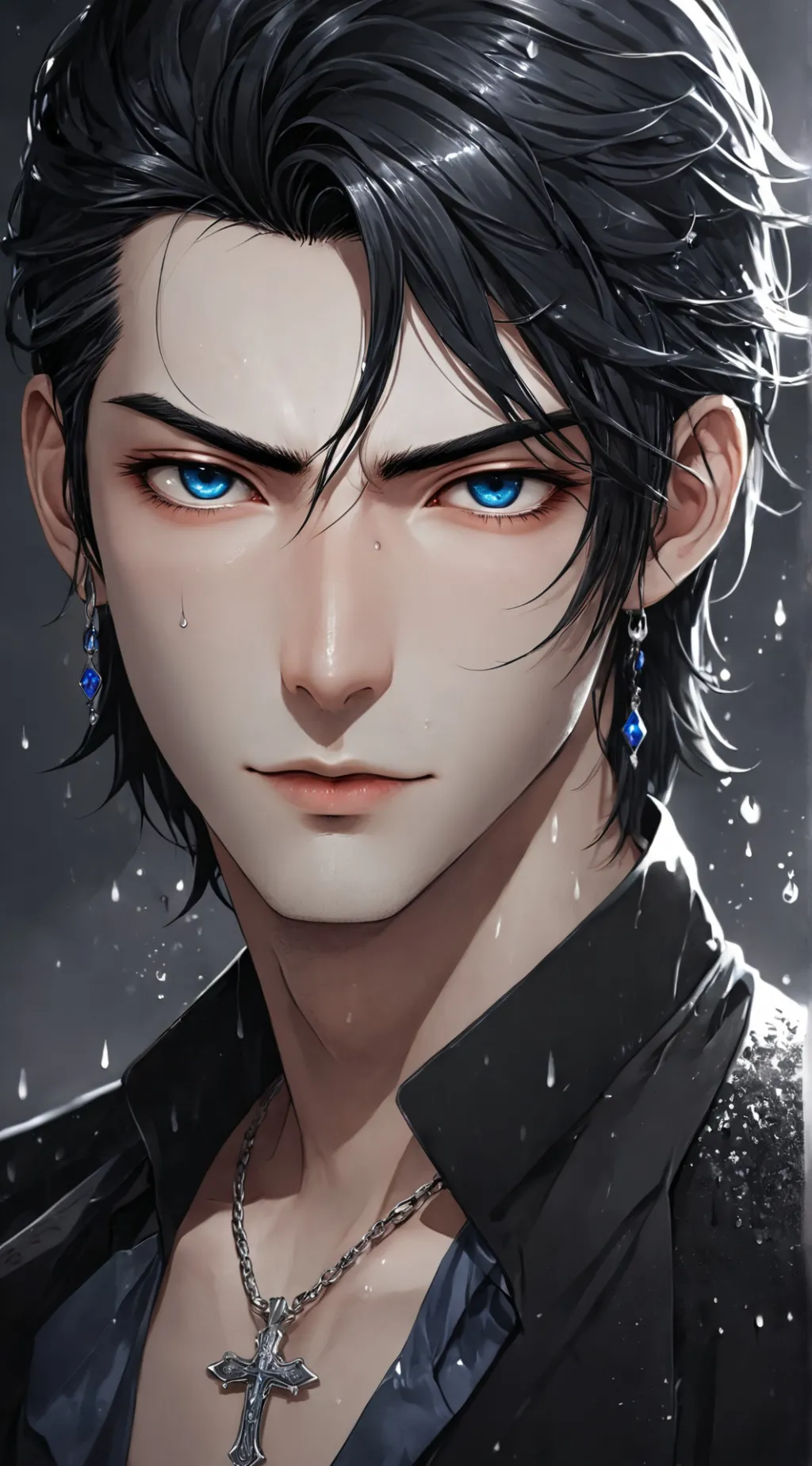ai character: Riven Noctis background