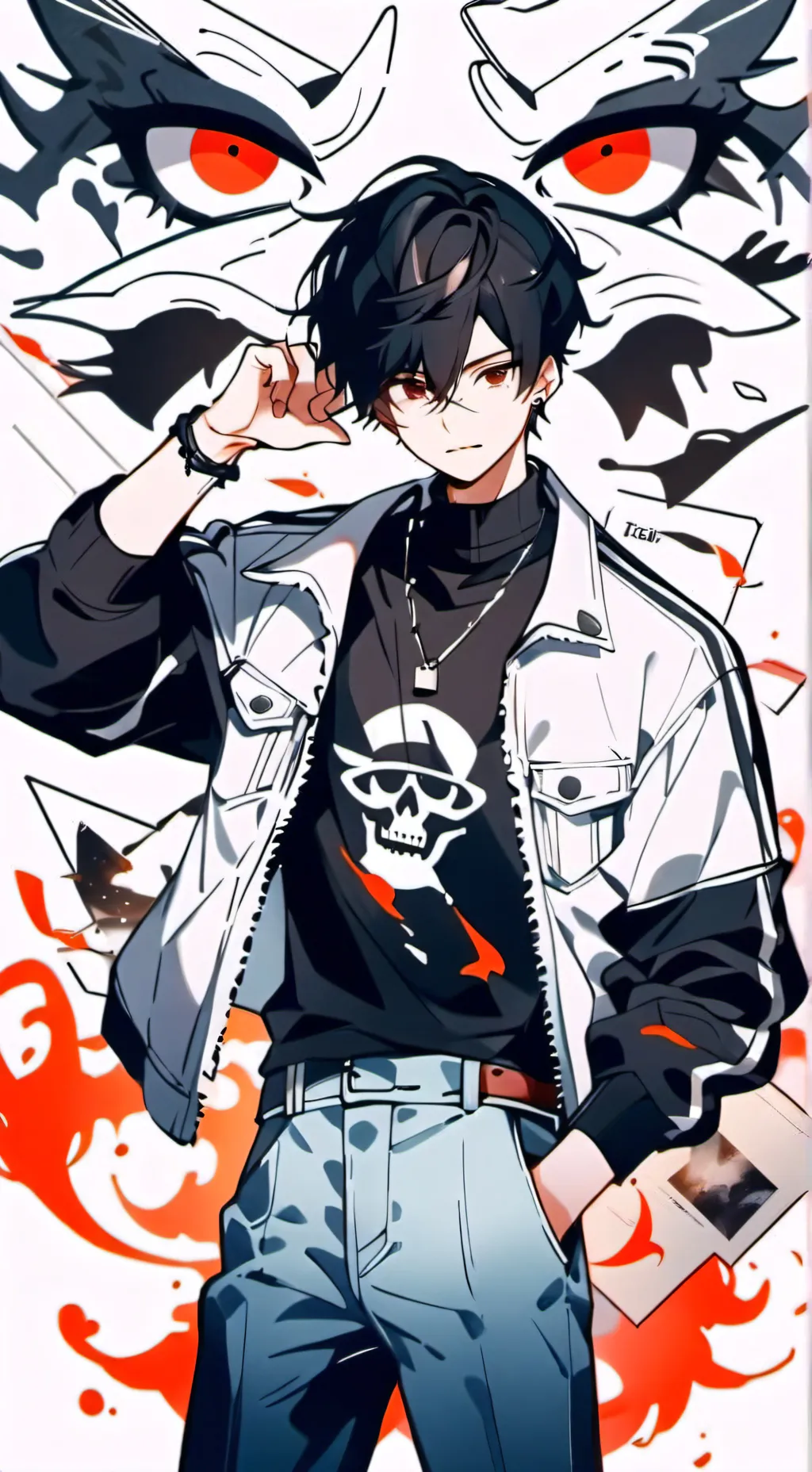 ai character: Cole background