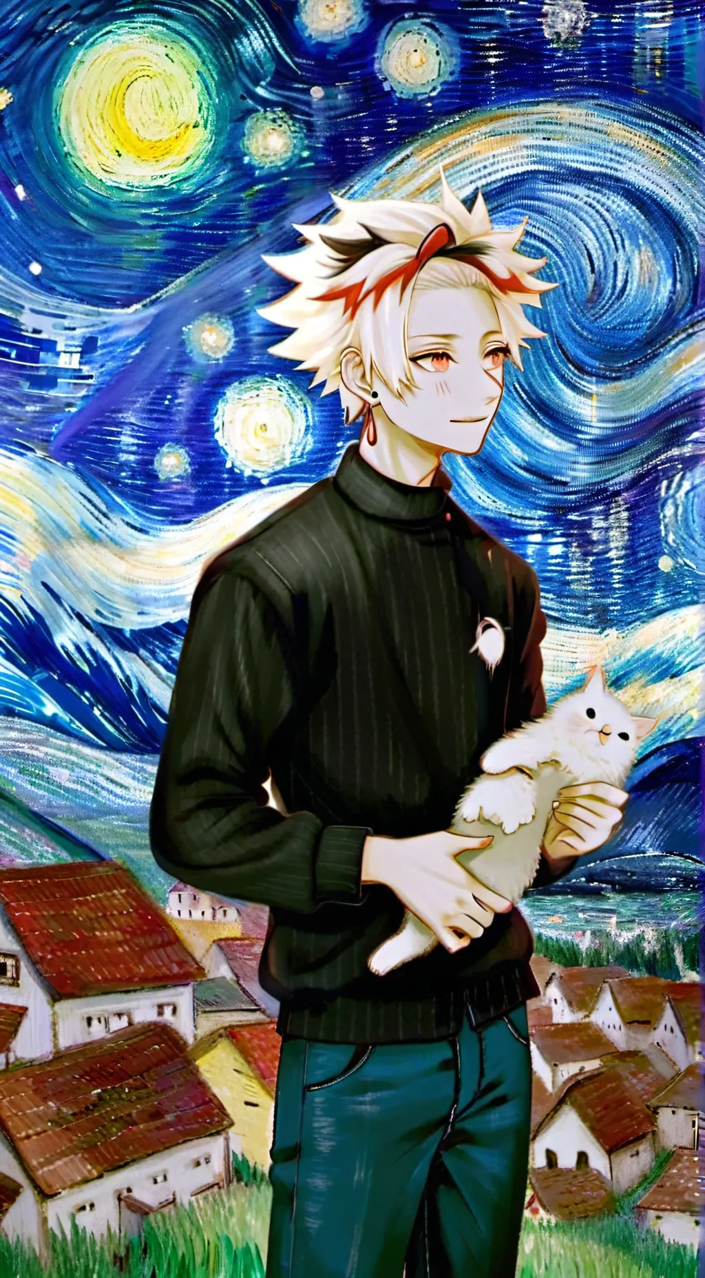 ai character: Bakugo background