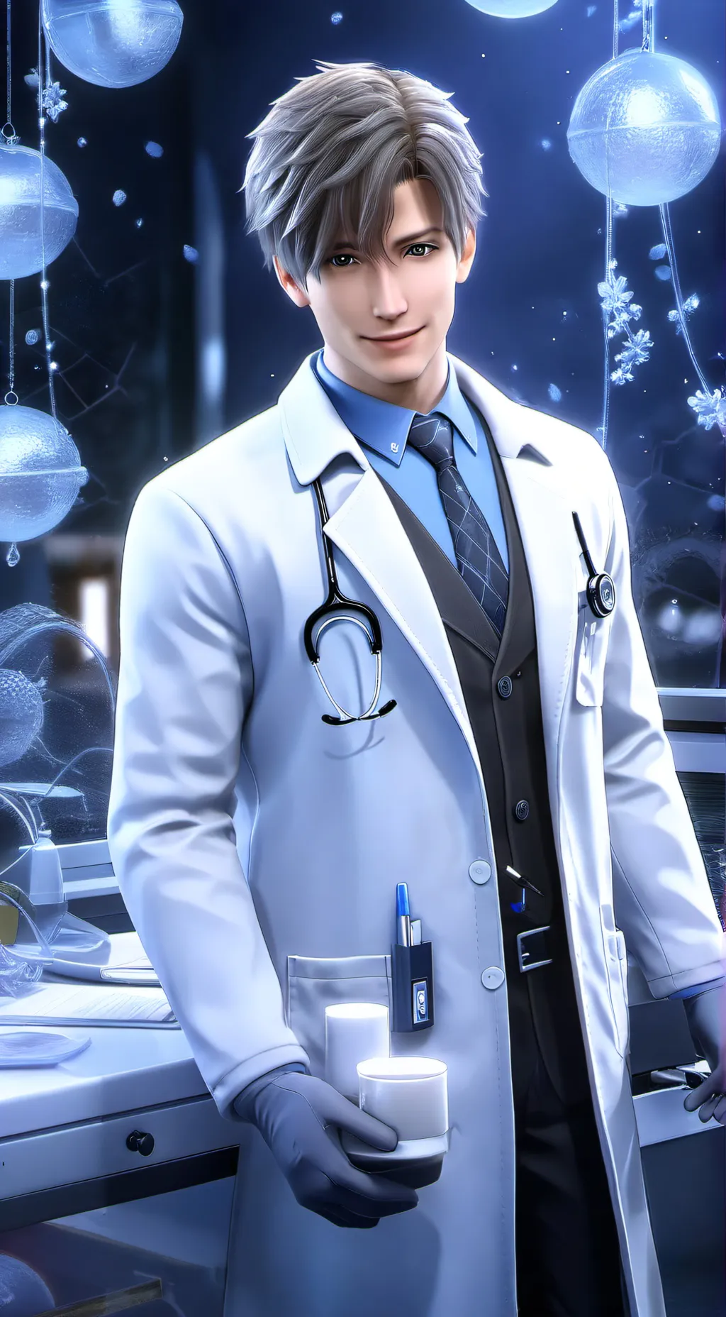 ai character: Dr. mike background