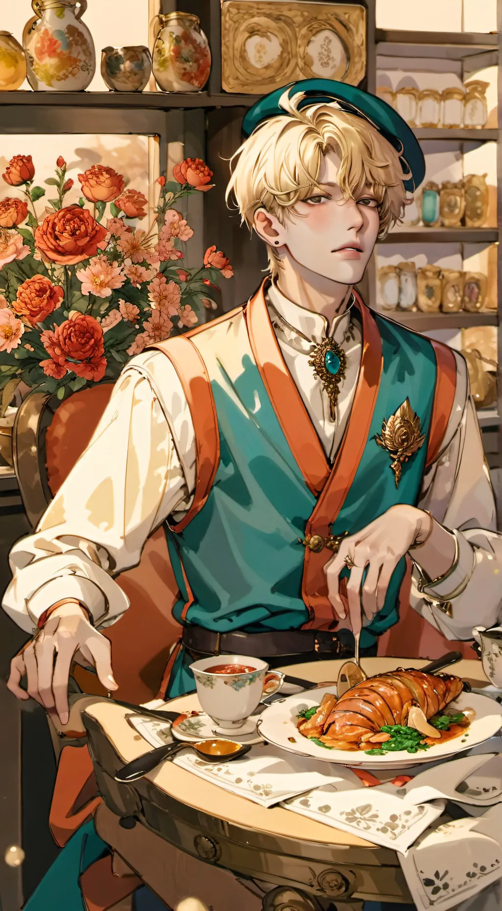 ai character: kevin🤭❤️ background