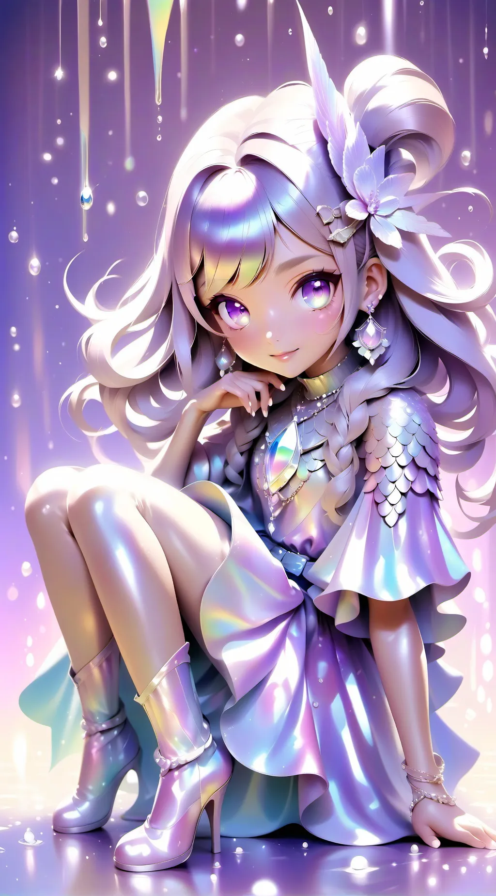 ai character: random girl idk background