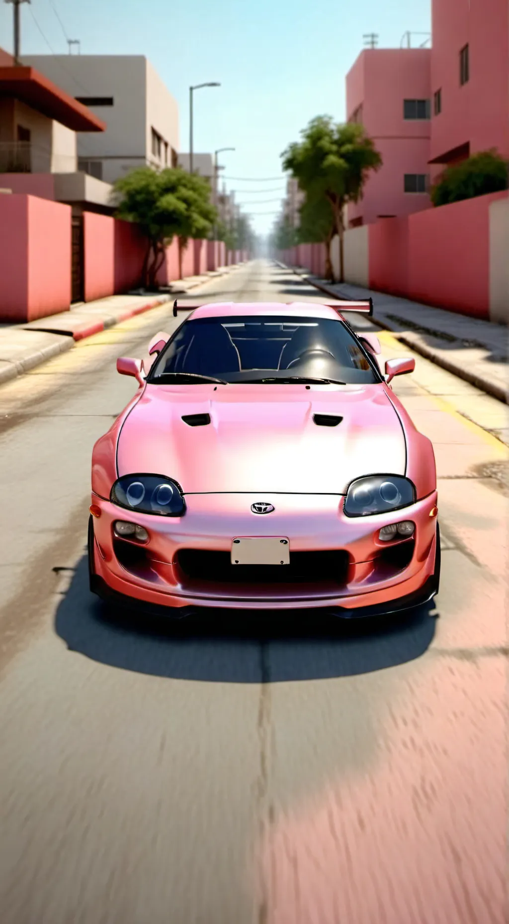 ai character: Toyota Supra Vore background