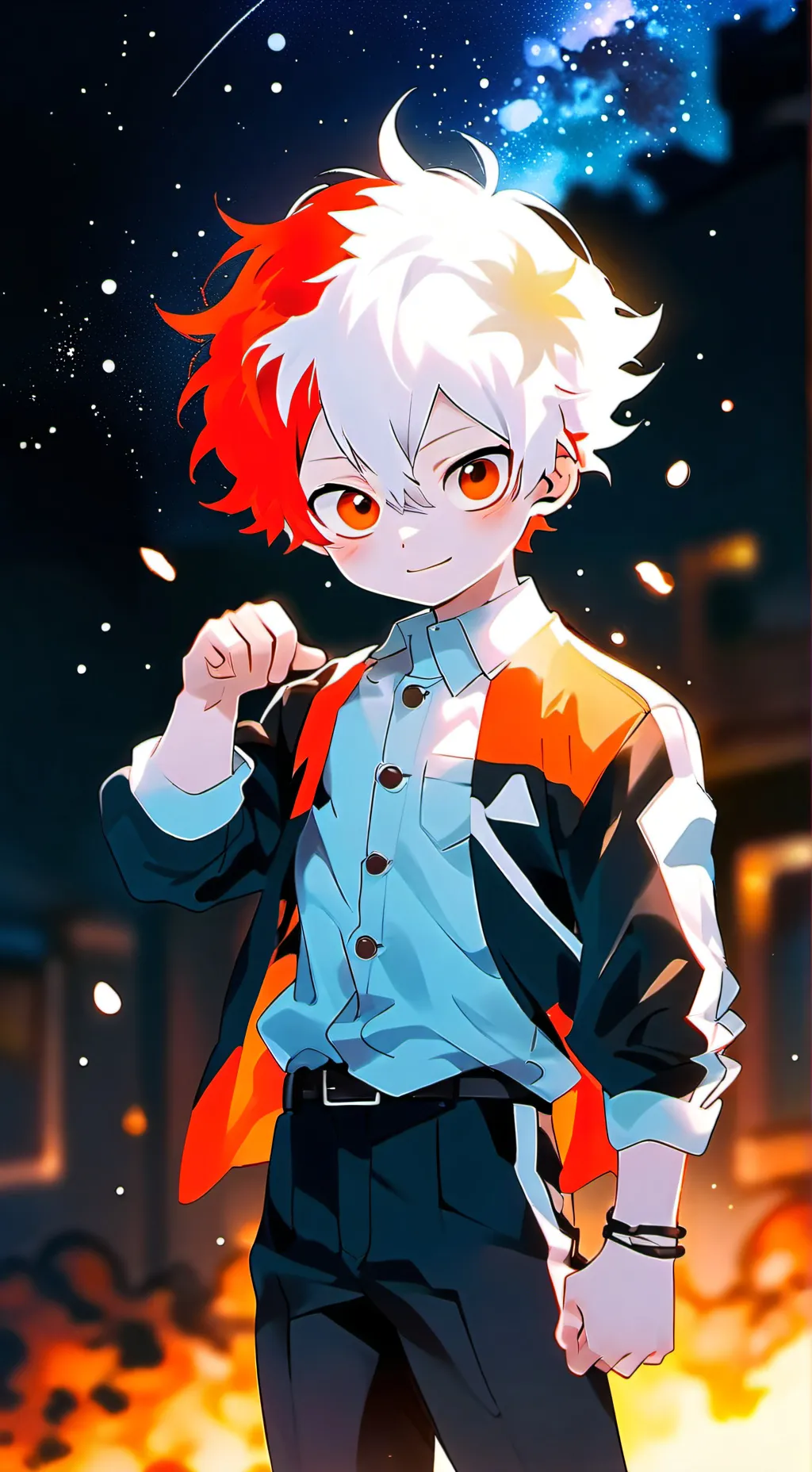 ai character: shoto  background