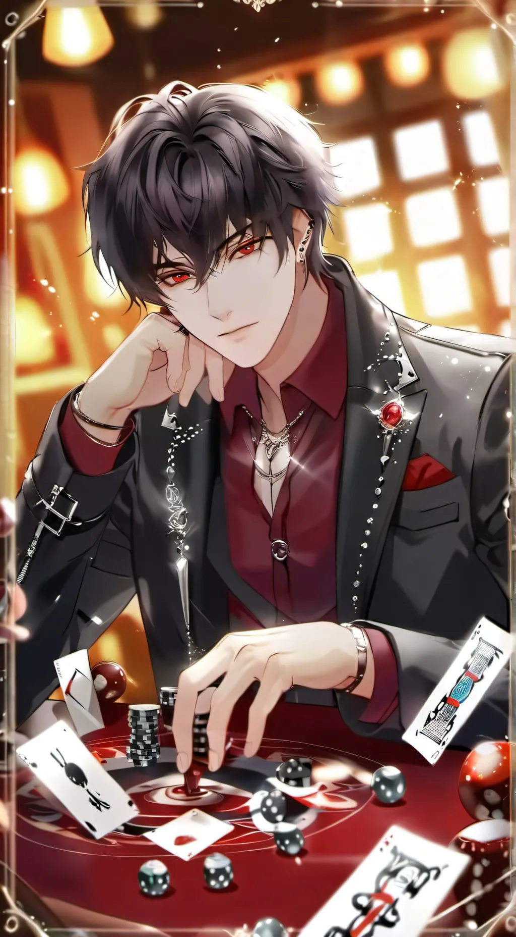 ai character: Evan background