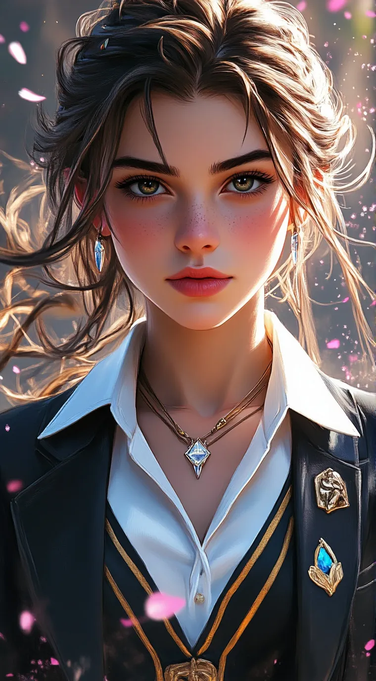 ai character: Diamond background