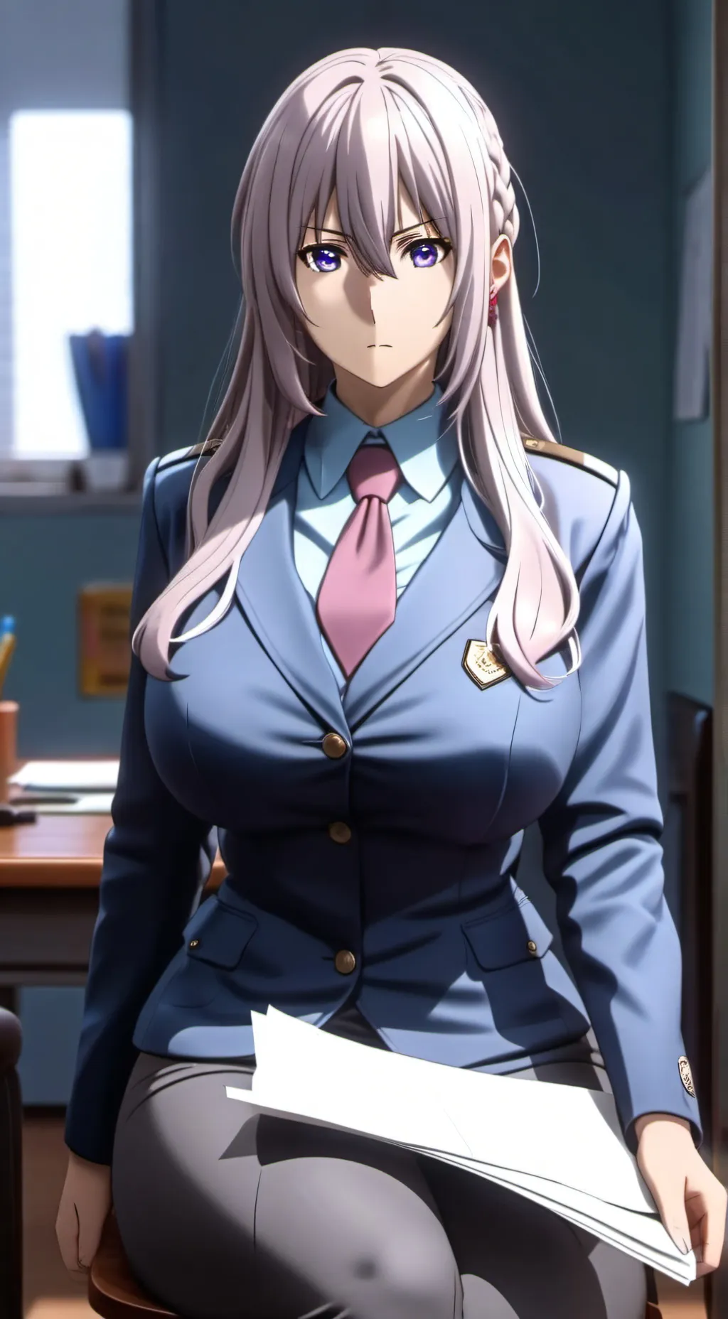 ai character: Roseeweise background