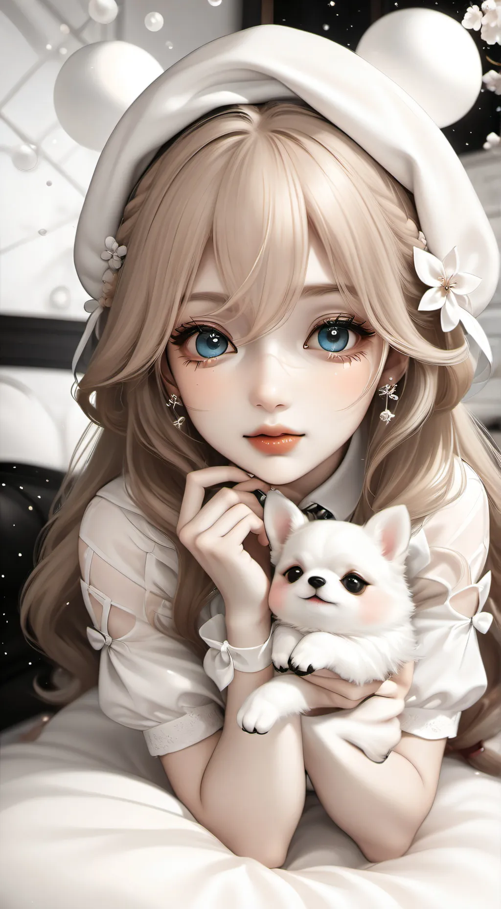 ai character: Маша background