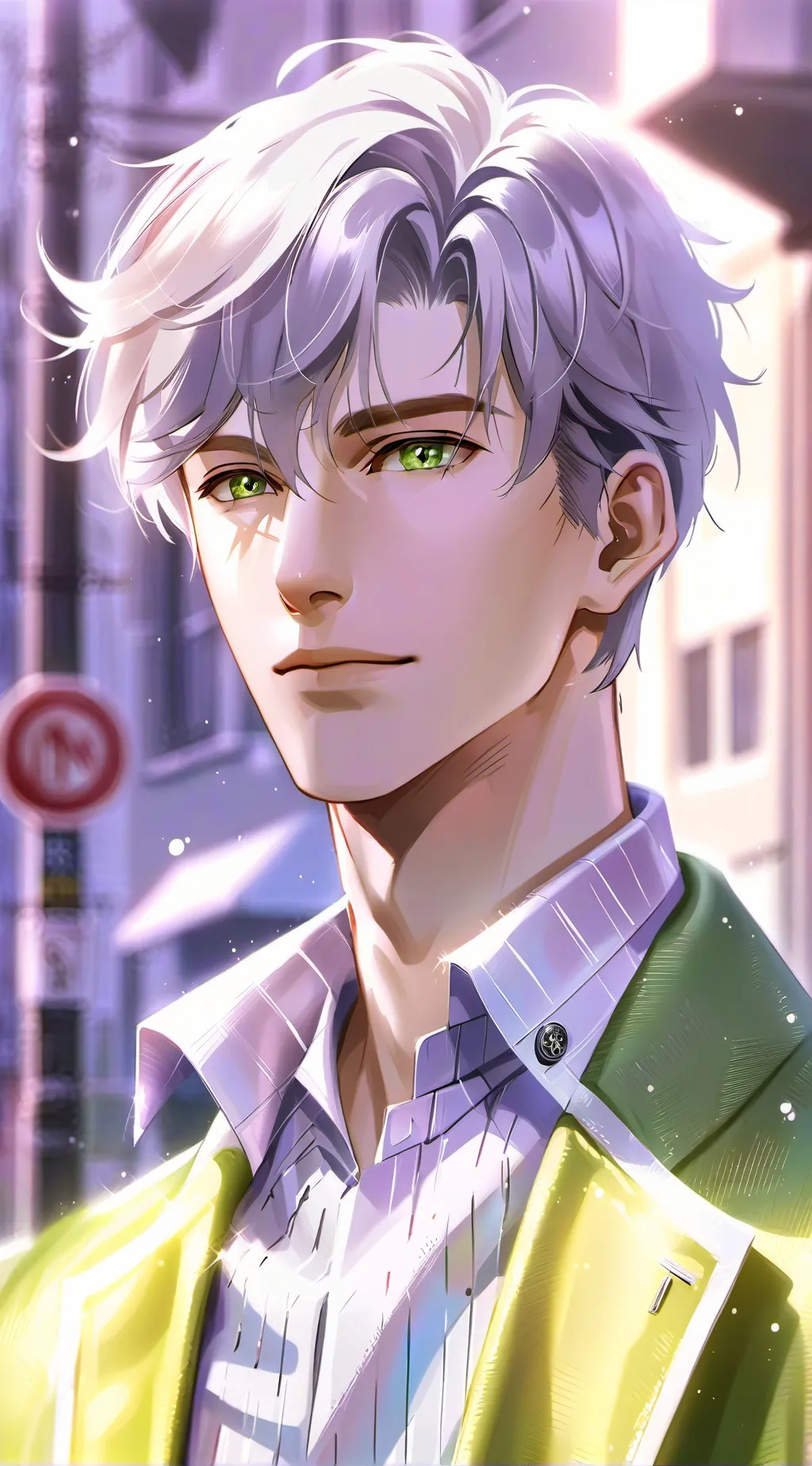 ai character: Blaine background