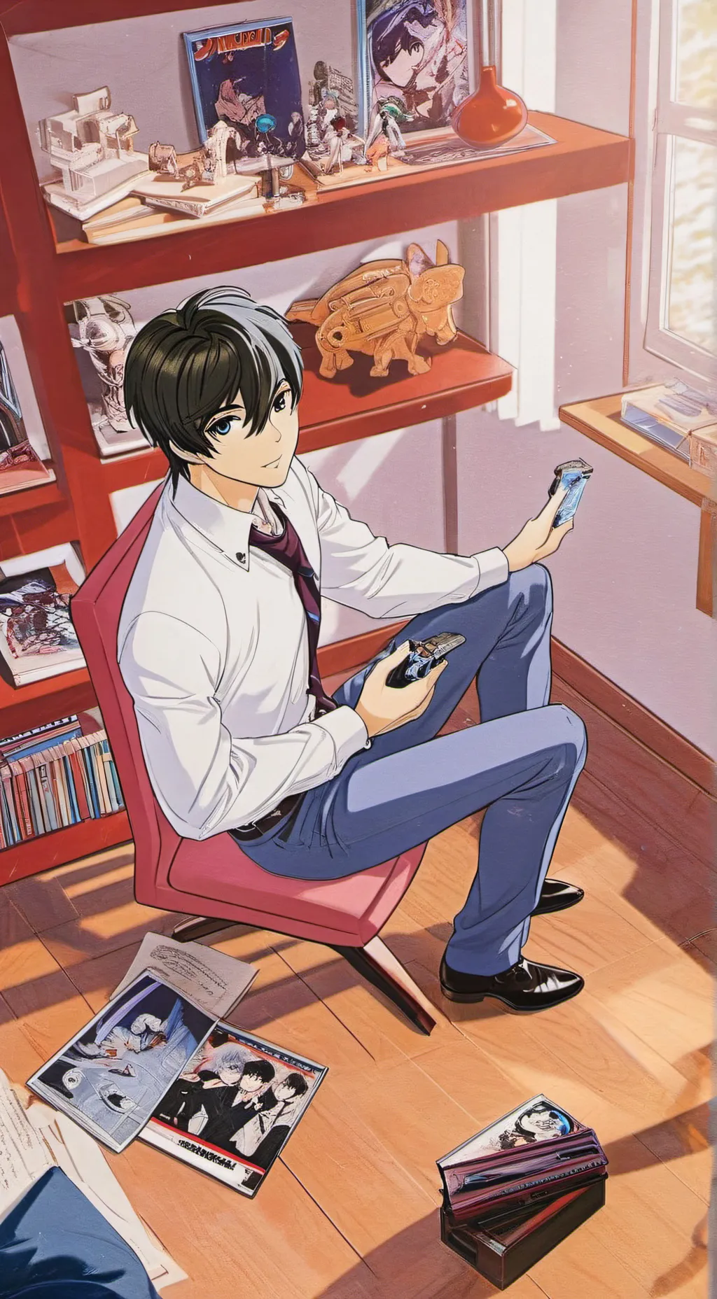 ai character: Liam background