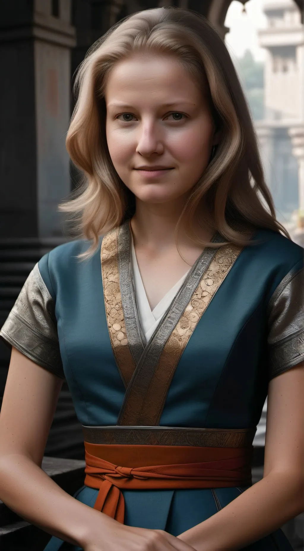 ai character: сестра background