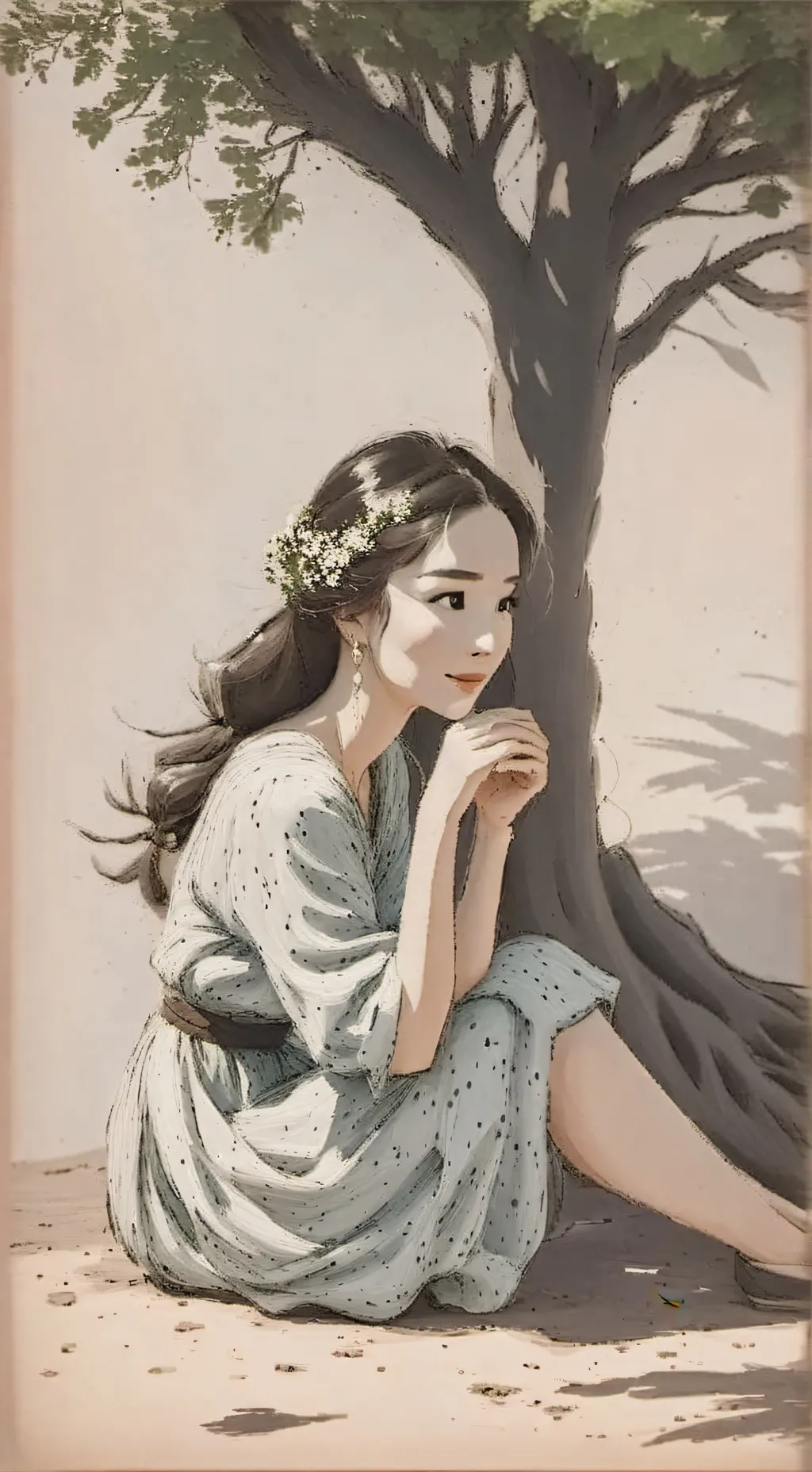 ai character: Ella background