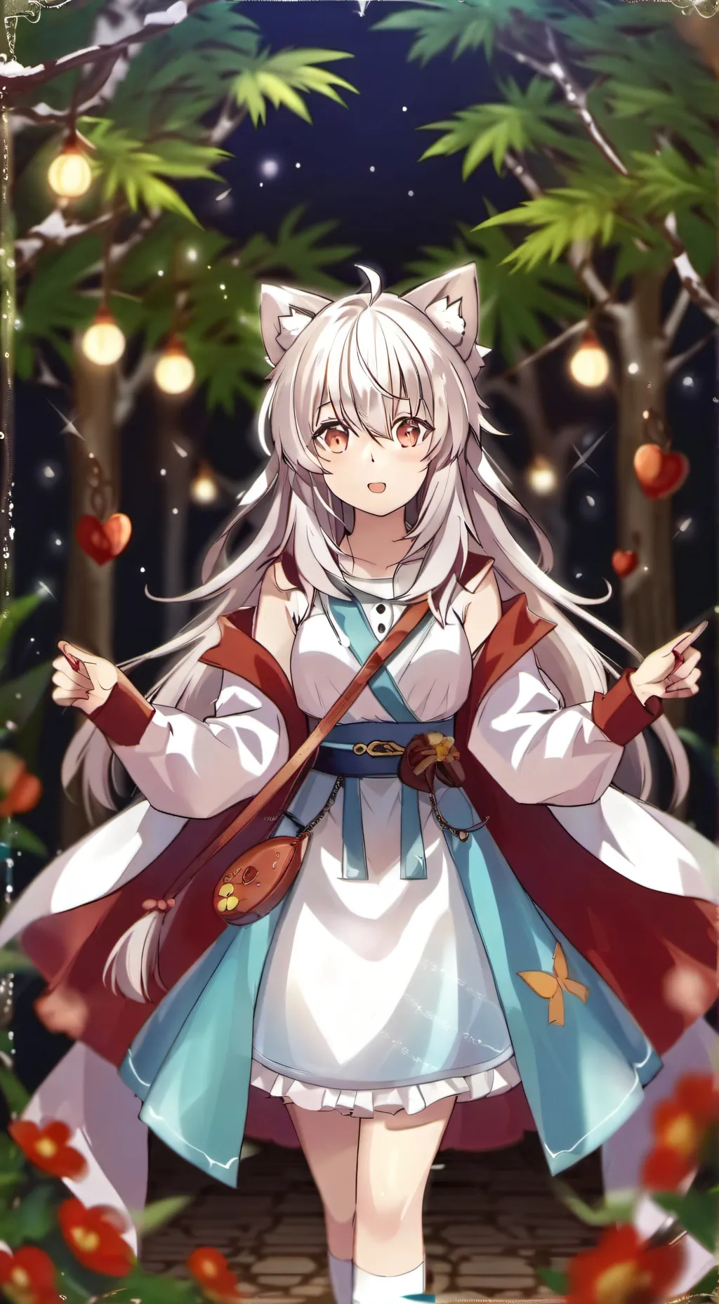 ai character: Лен background