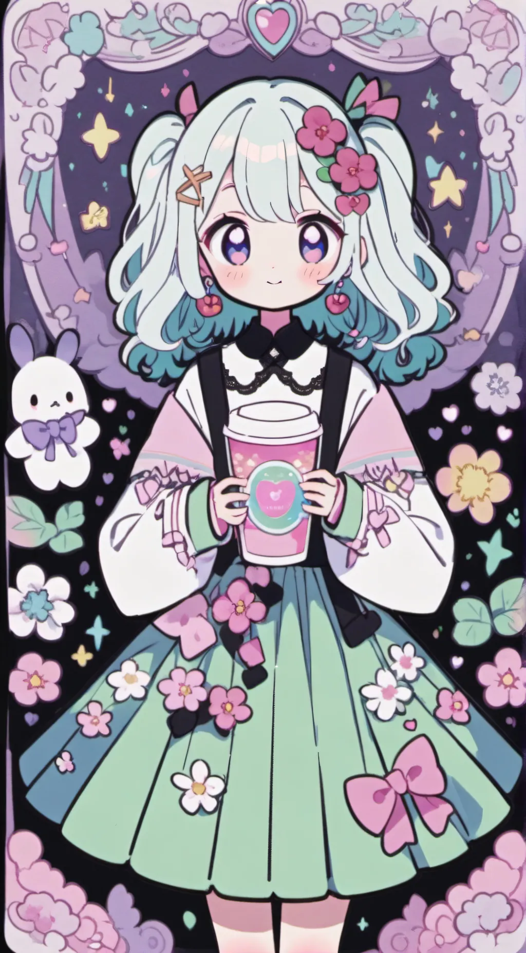 ai character: Ai-SCREAM background