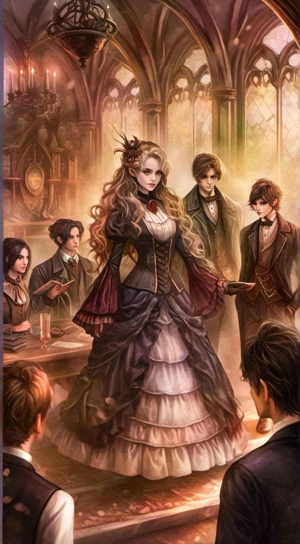 ai character: My class irl background